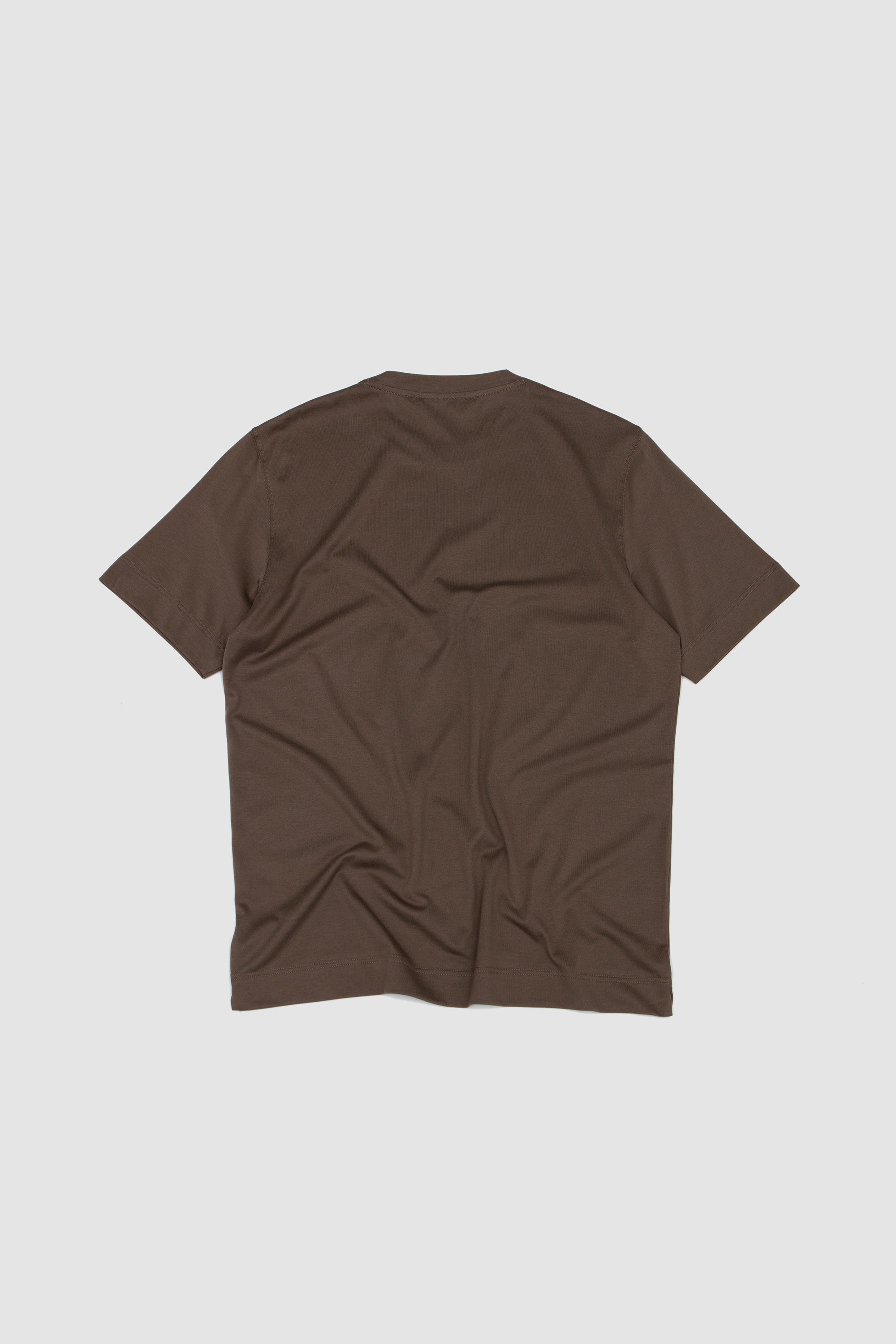 Crew Neck T-Shirt Khaki_4