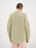 SPORTIVO STORE_Hand Crochet Wool Knit Shirt Light Khaki_7
