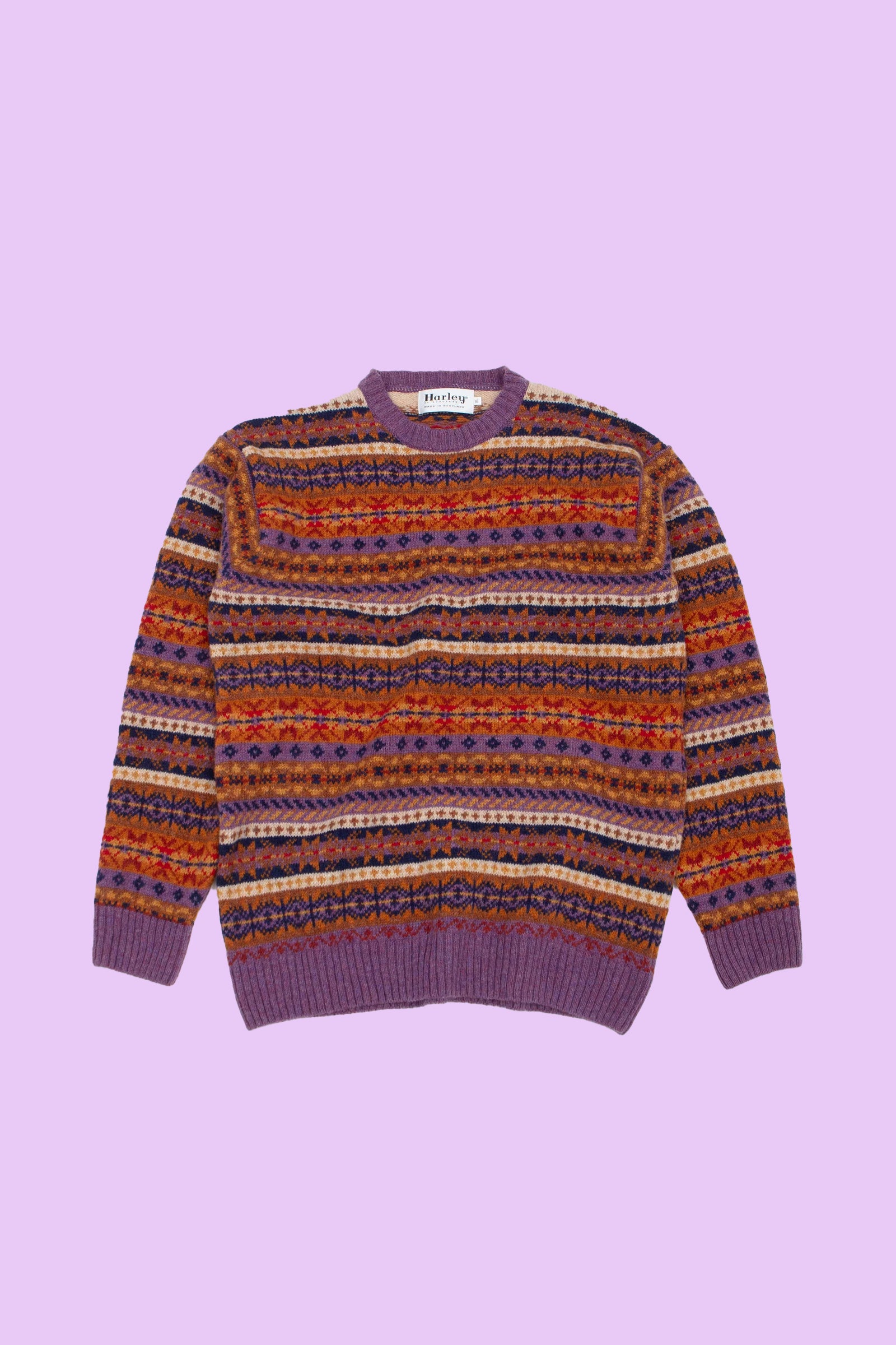 All Over Fair Isle Crew Sweater Calluna 25