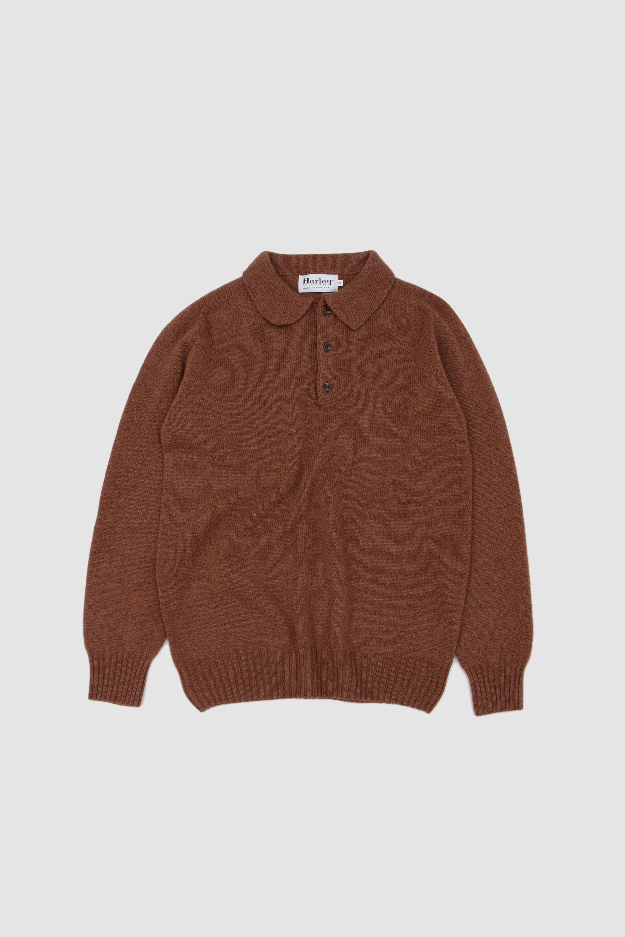 Eton Collar Sweater Hazelnut