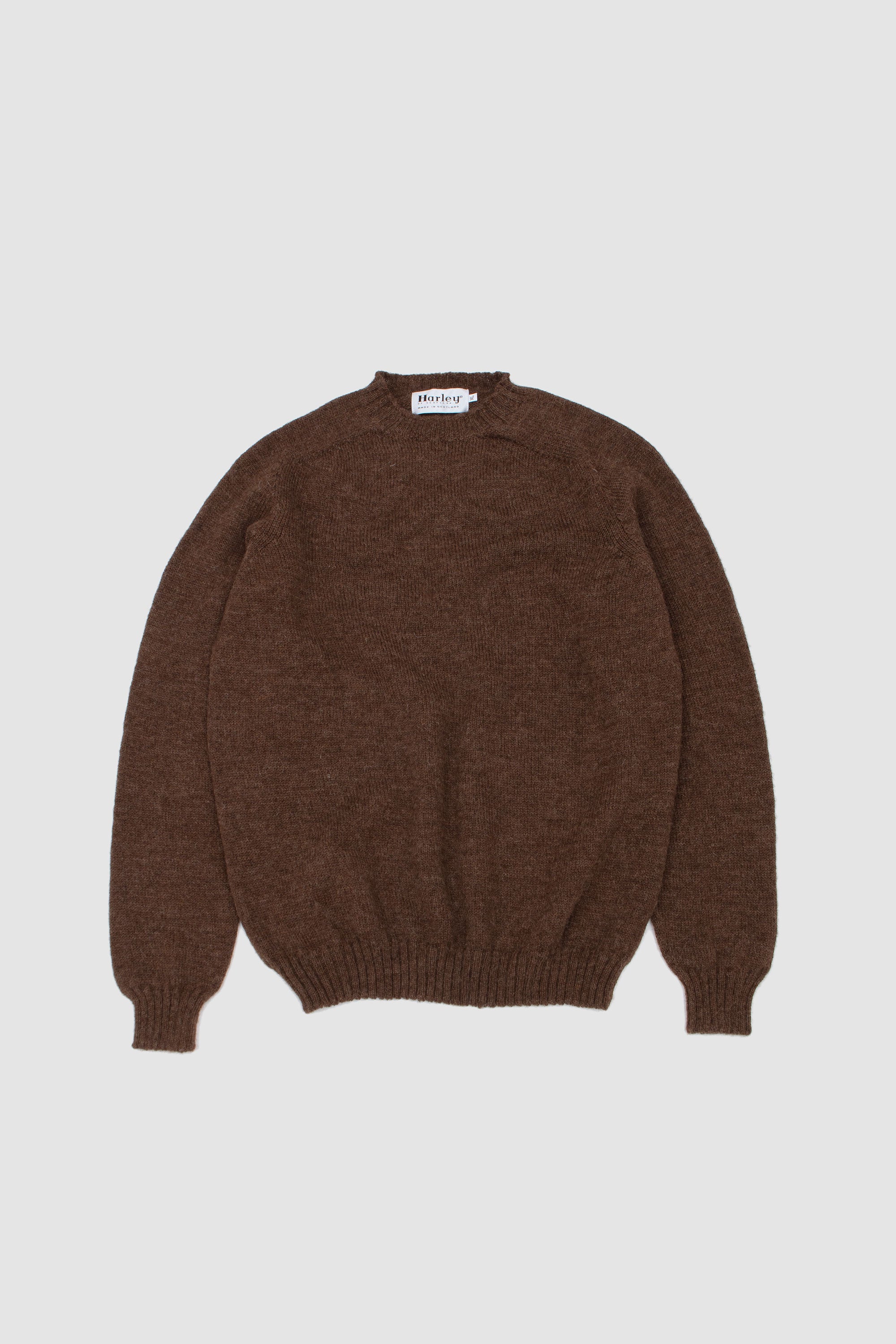 Saddle Shoulder Crew Neck Sweater Moorit