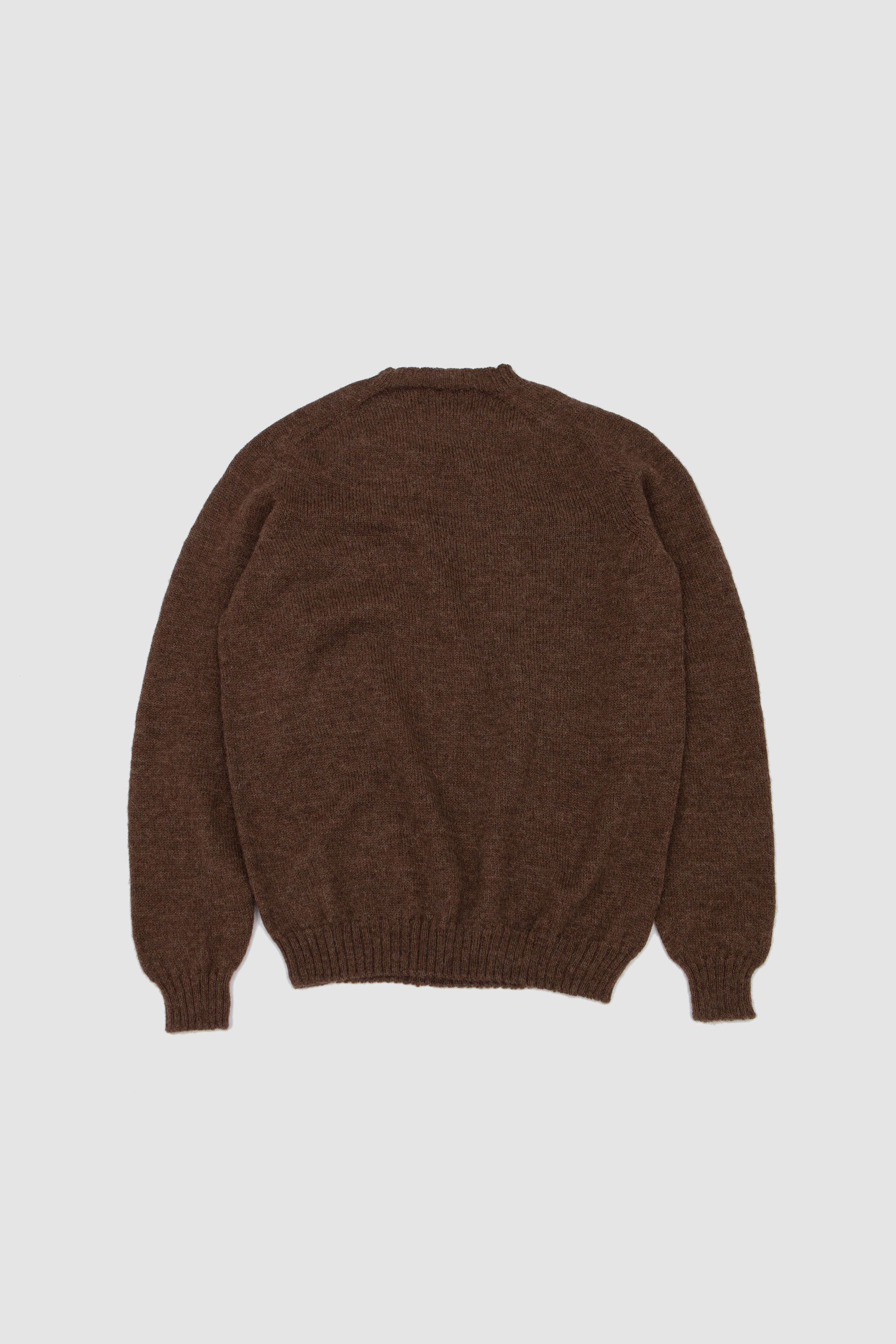 Saddle Shoulder Crew Neck Sweater Moorit_4