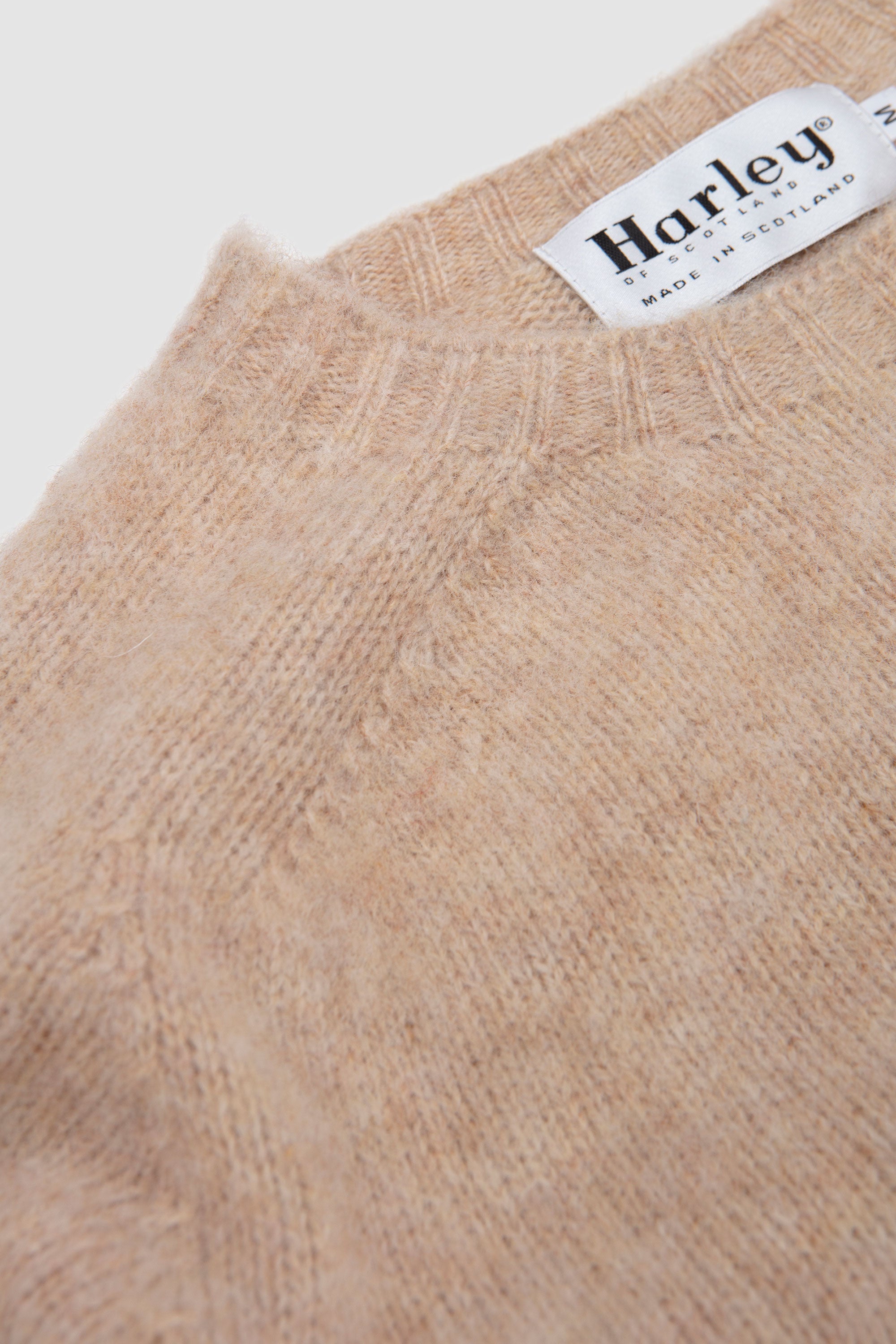 Shaggy Crew Neck Sweater Calico_1