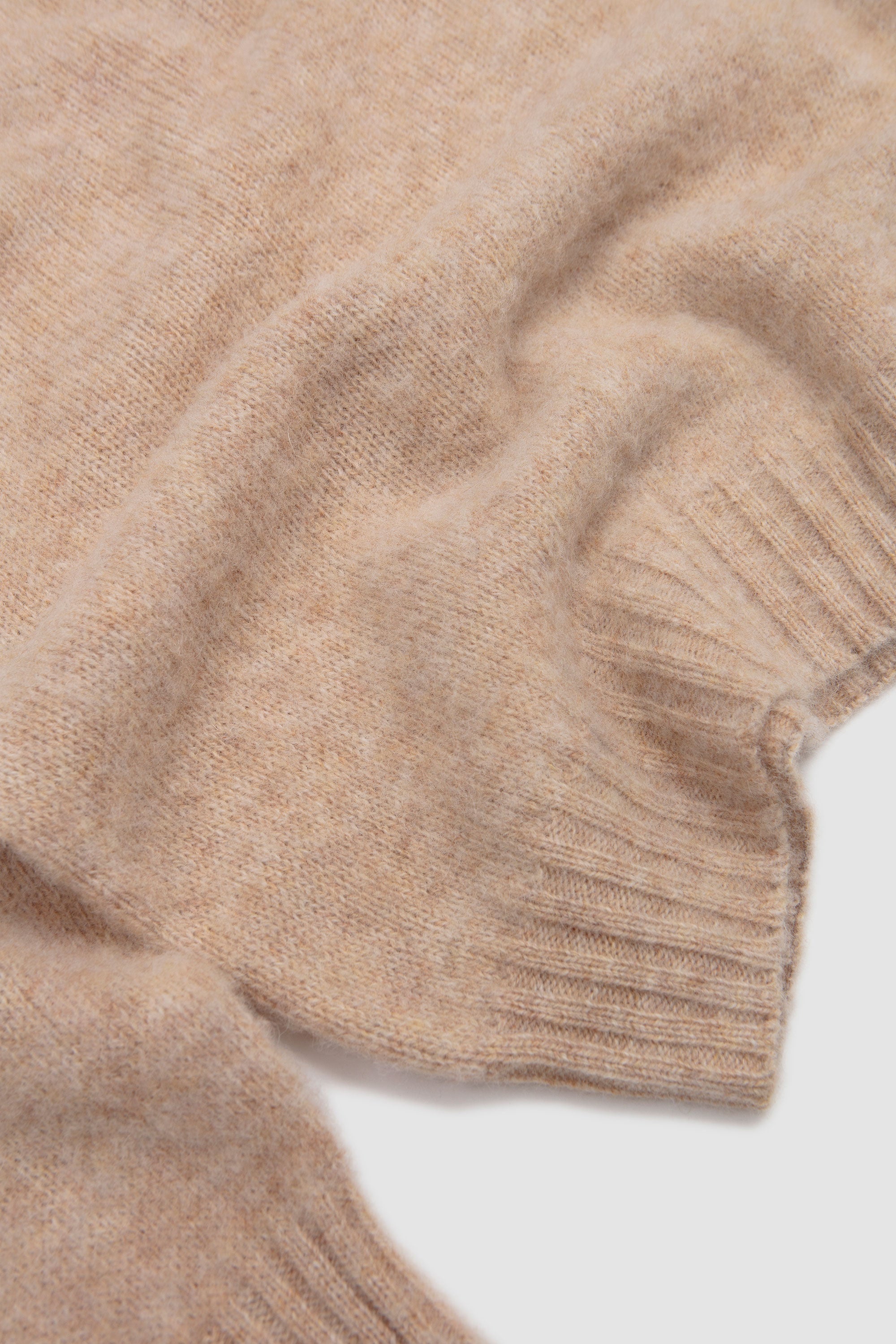 Shaggy Crew Neck Sweater Calico_2