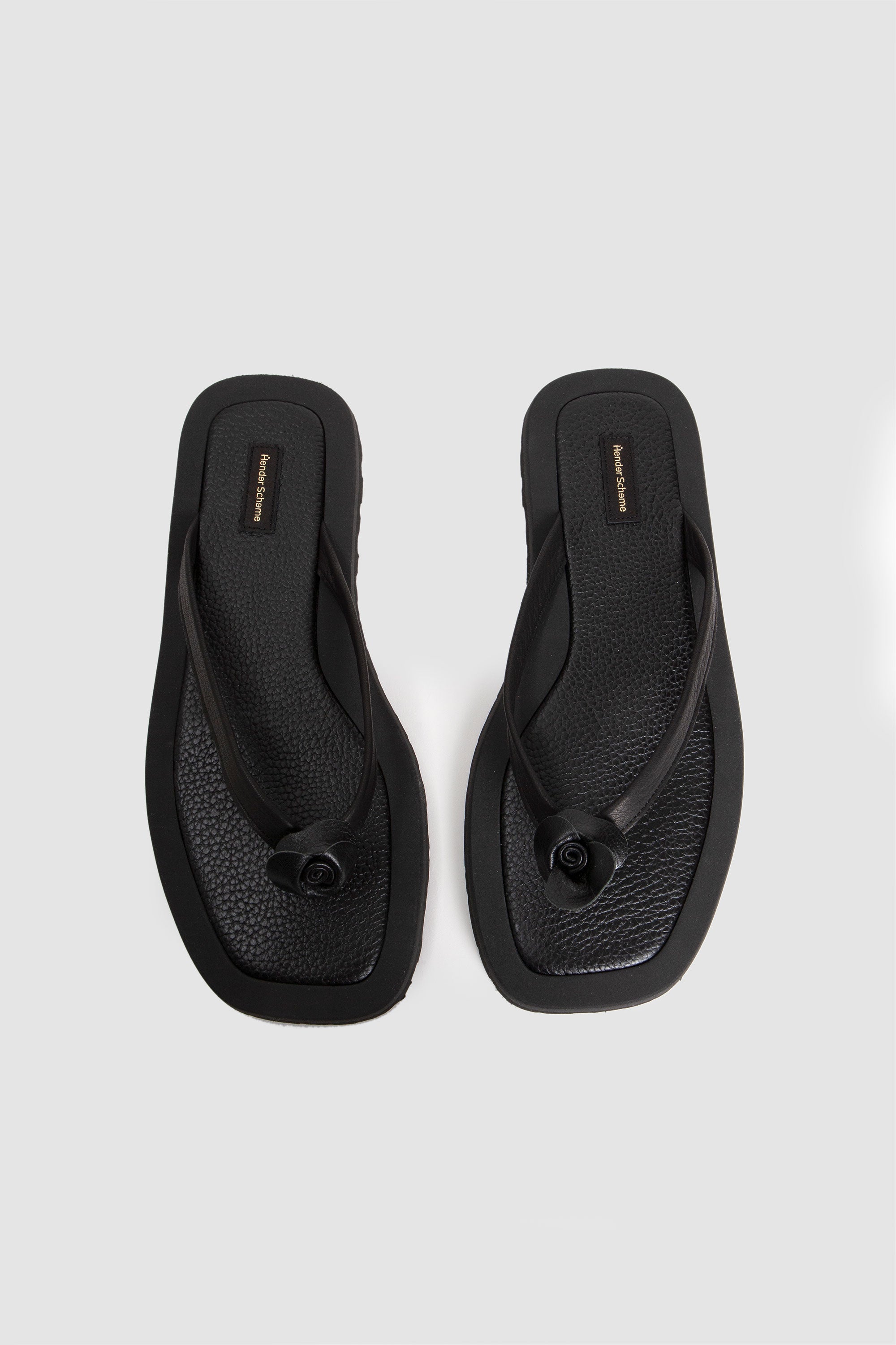 Bloom Thong Sandals Black/Black