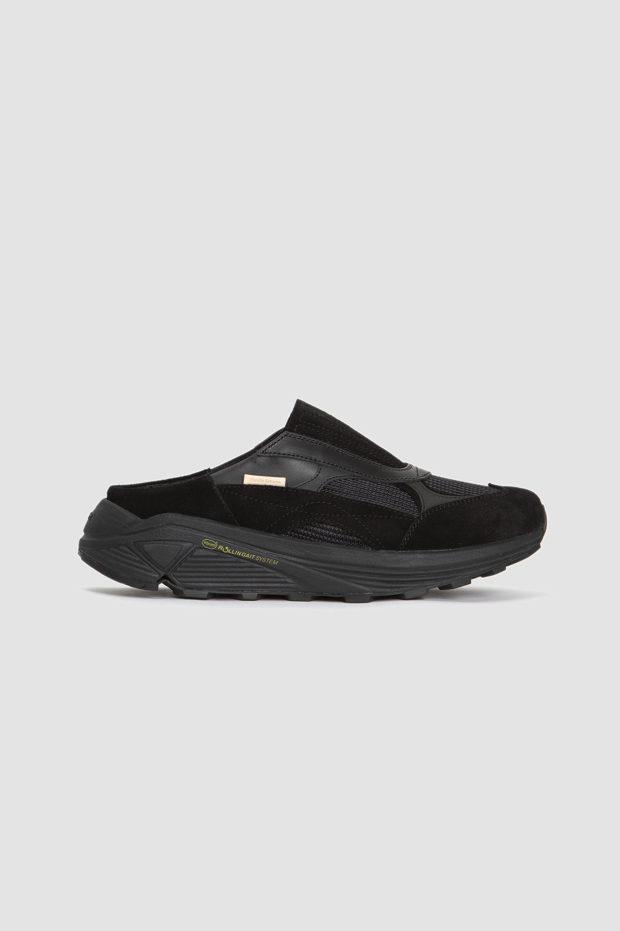 HENDER SCHEME｜MULES (mule (OL-RS-FCM-BLACK)) Black Hender Scheme Commando Mule | SVD