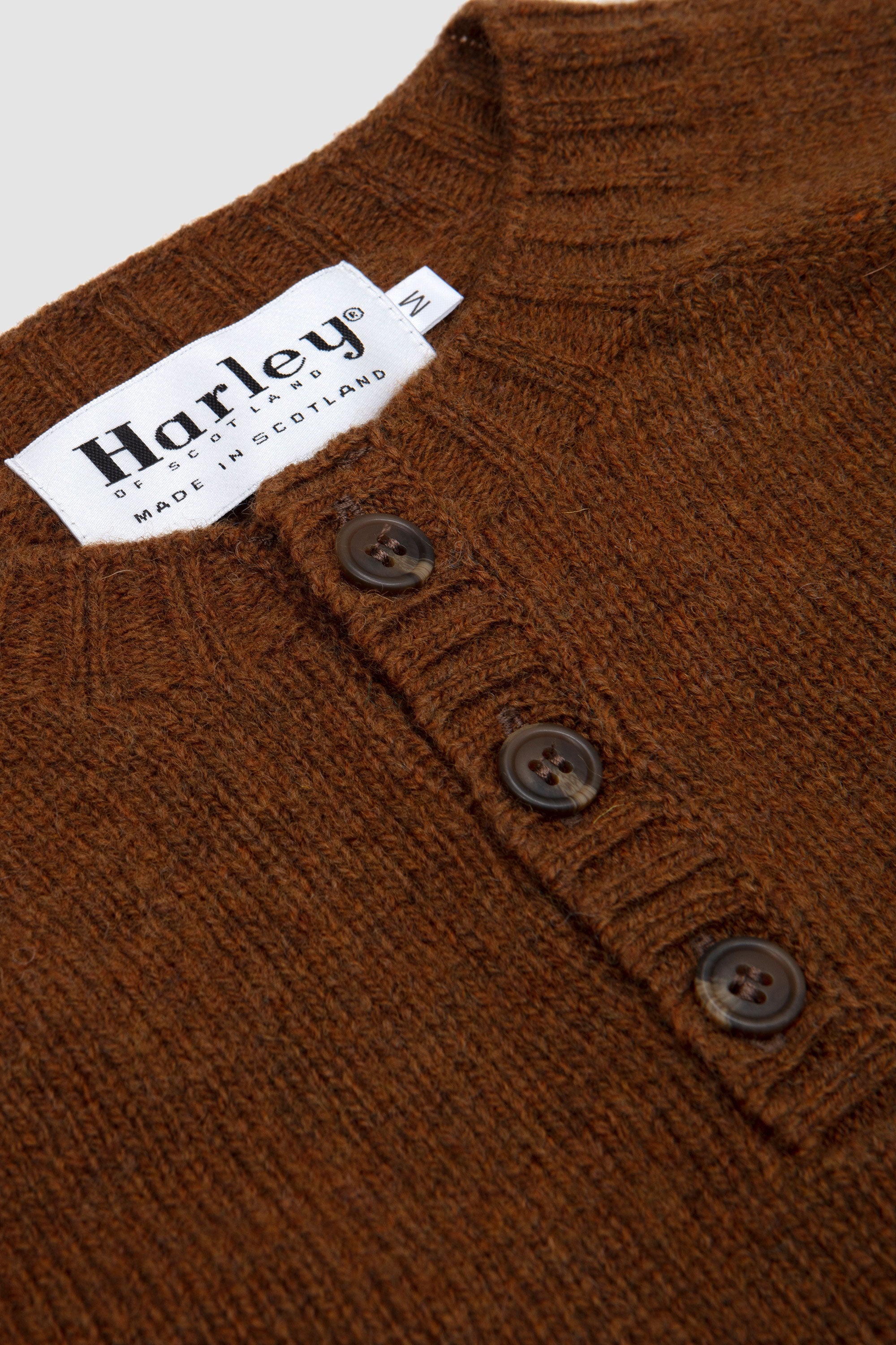 Henley Neck Sweater Walnut_2