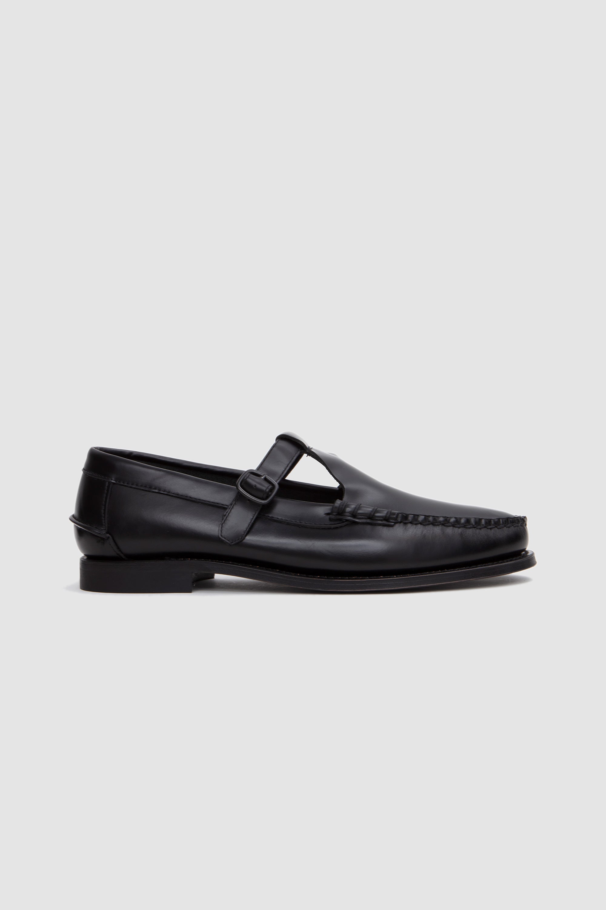 Alber T-Bar Loafer Black_1