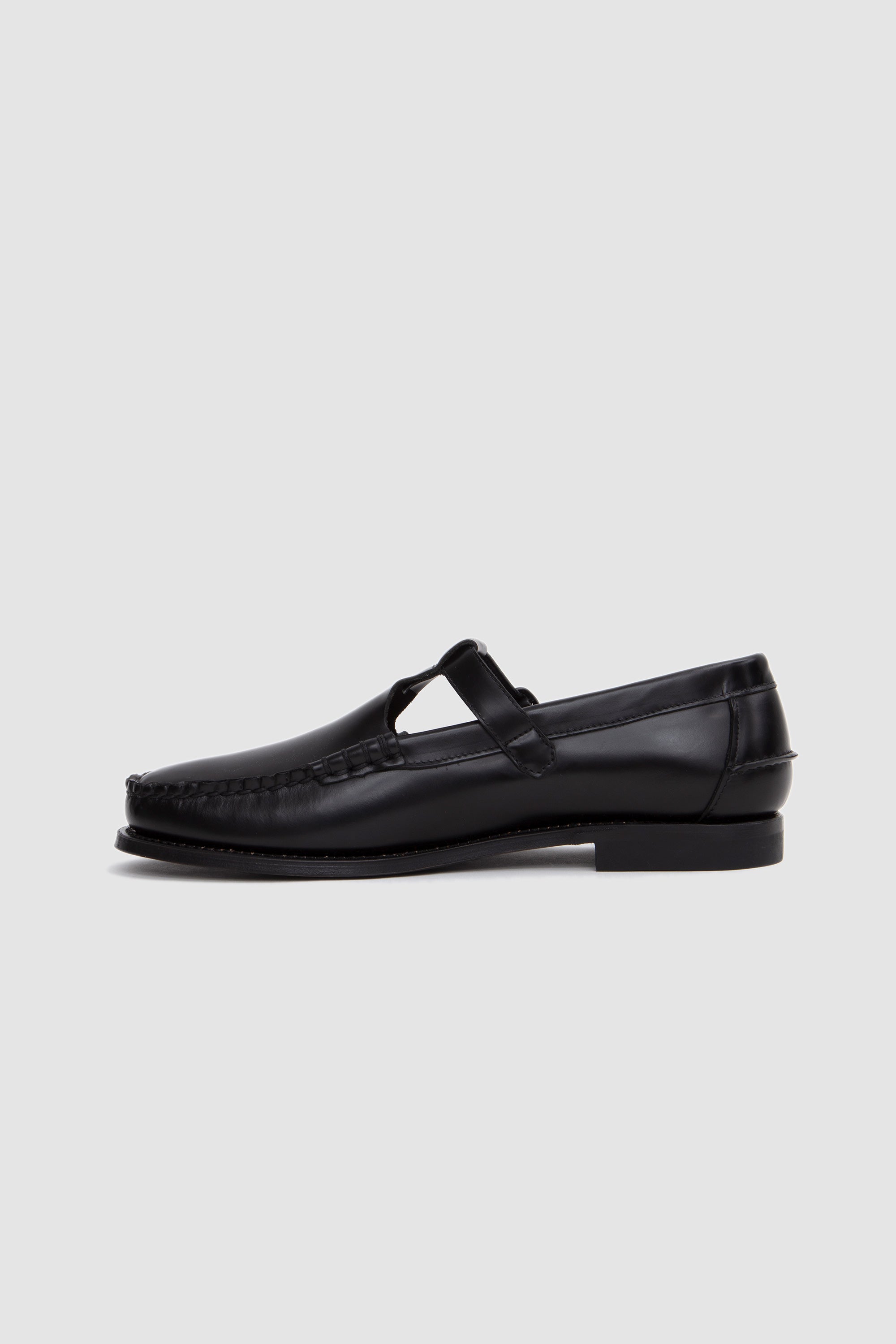 Alber T-Bar Loafer Black_4