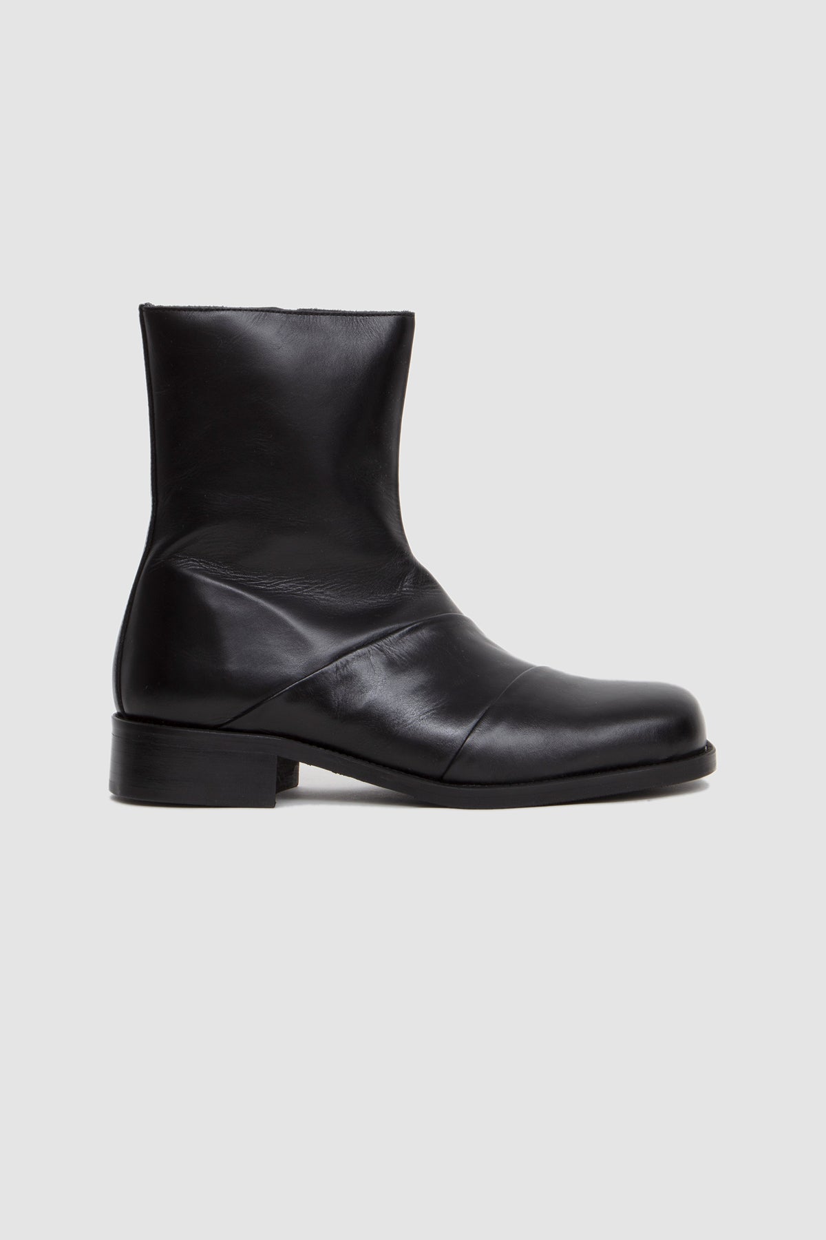 Sendre Zip Up Boot Black_1