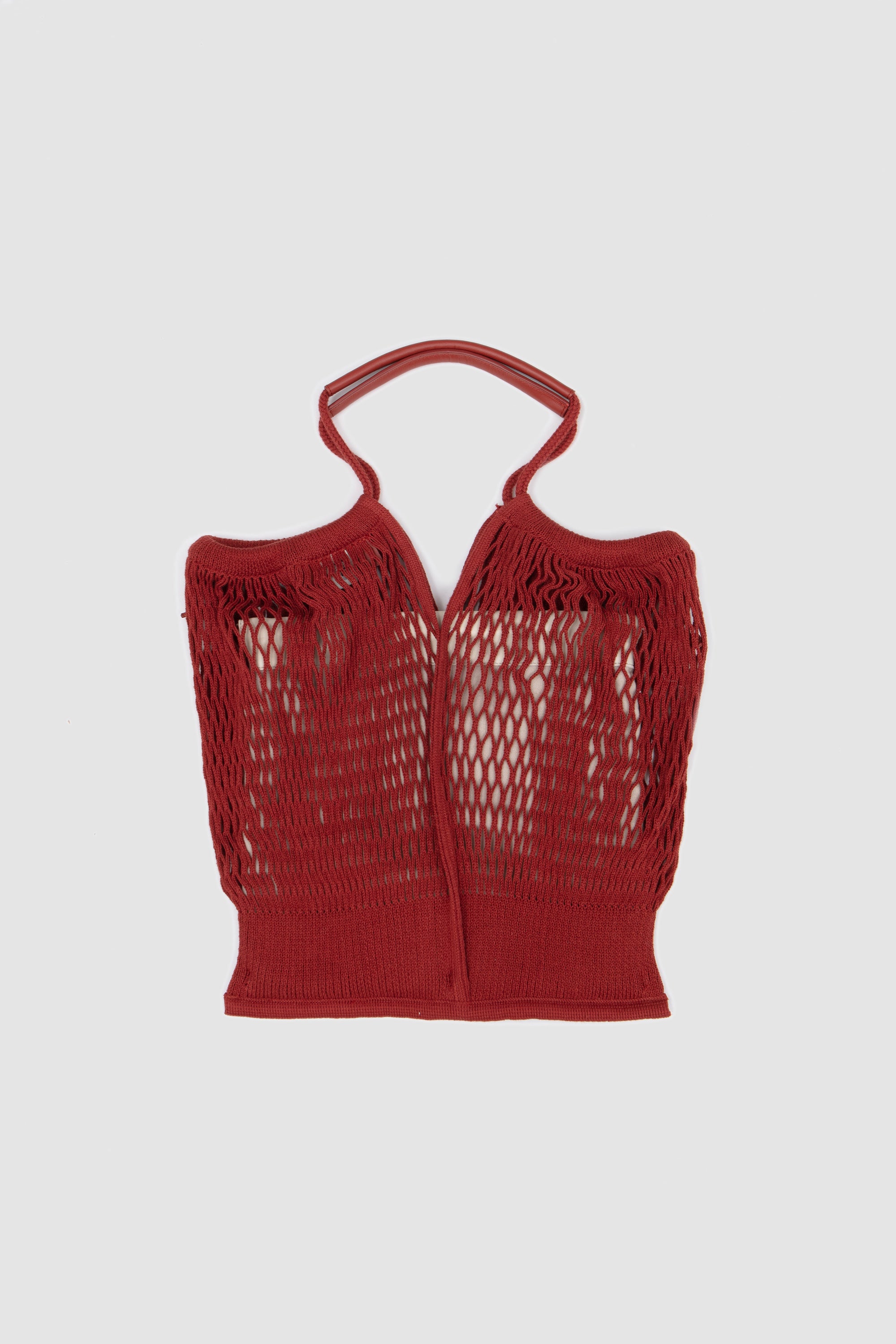 Calella Filt Tote Bag Terracota/ Natural_1