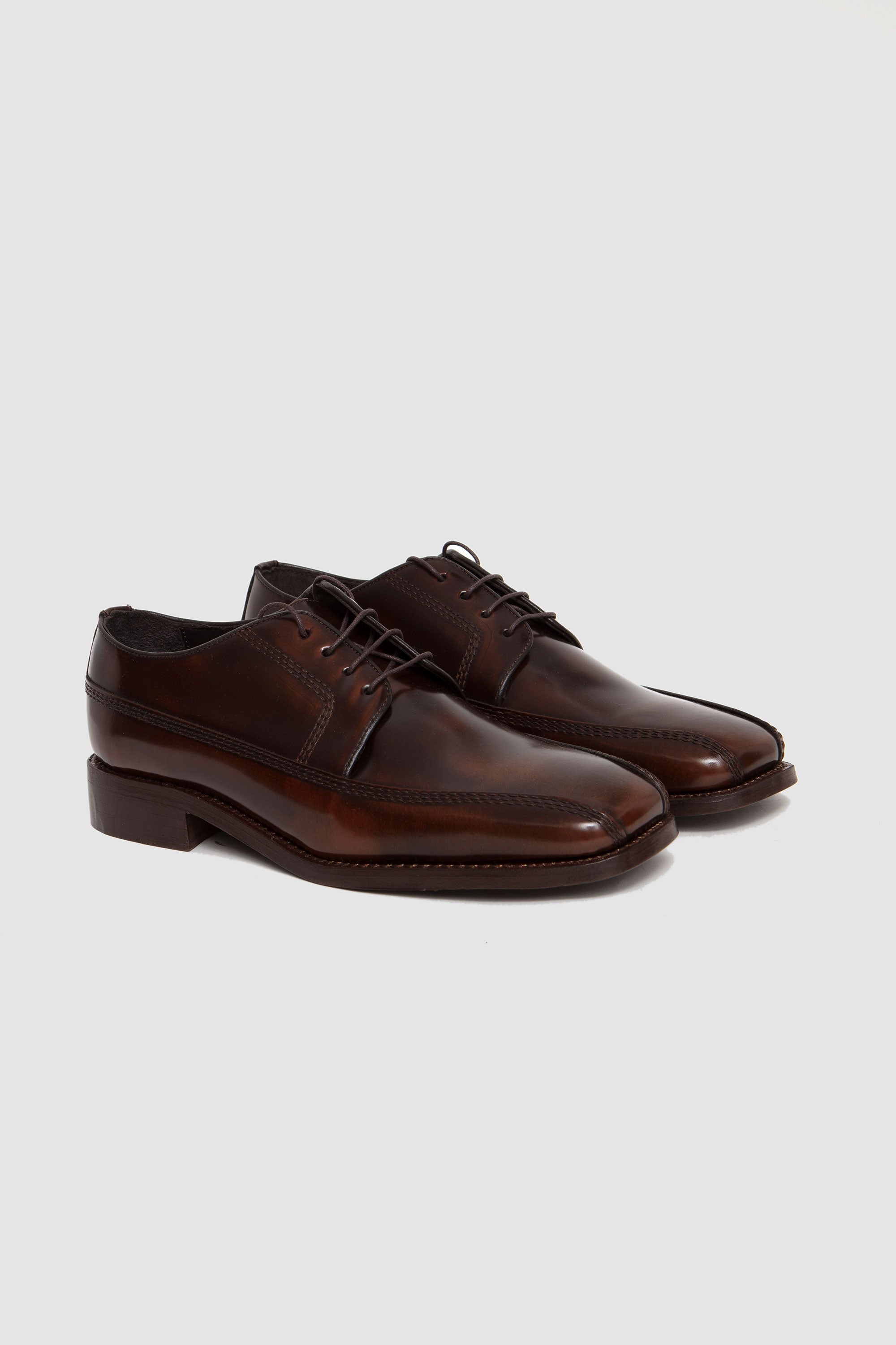 Cifre Lace Up Loafer Brown_2
