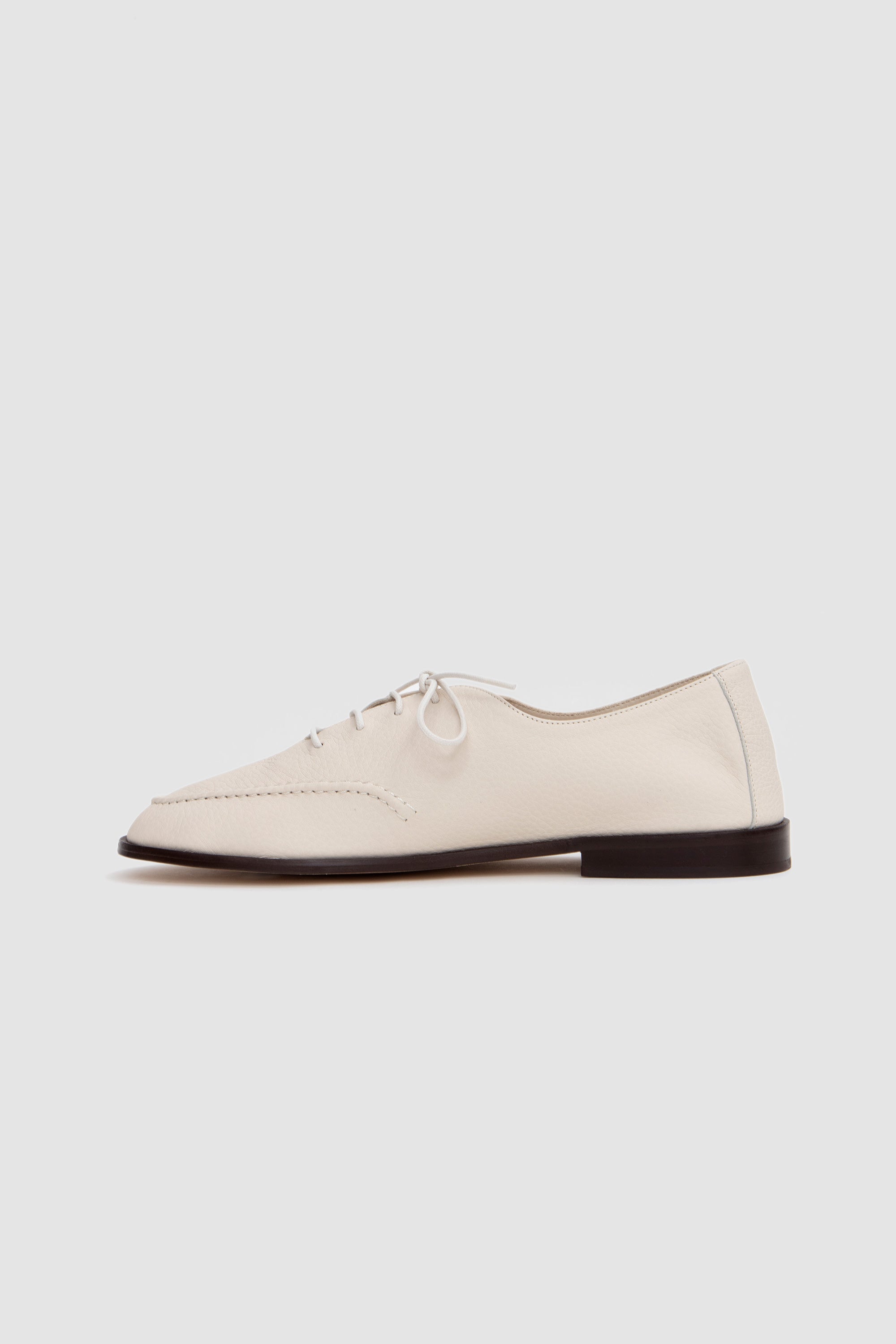 Juliol Lace Up Loafer Ivory_4