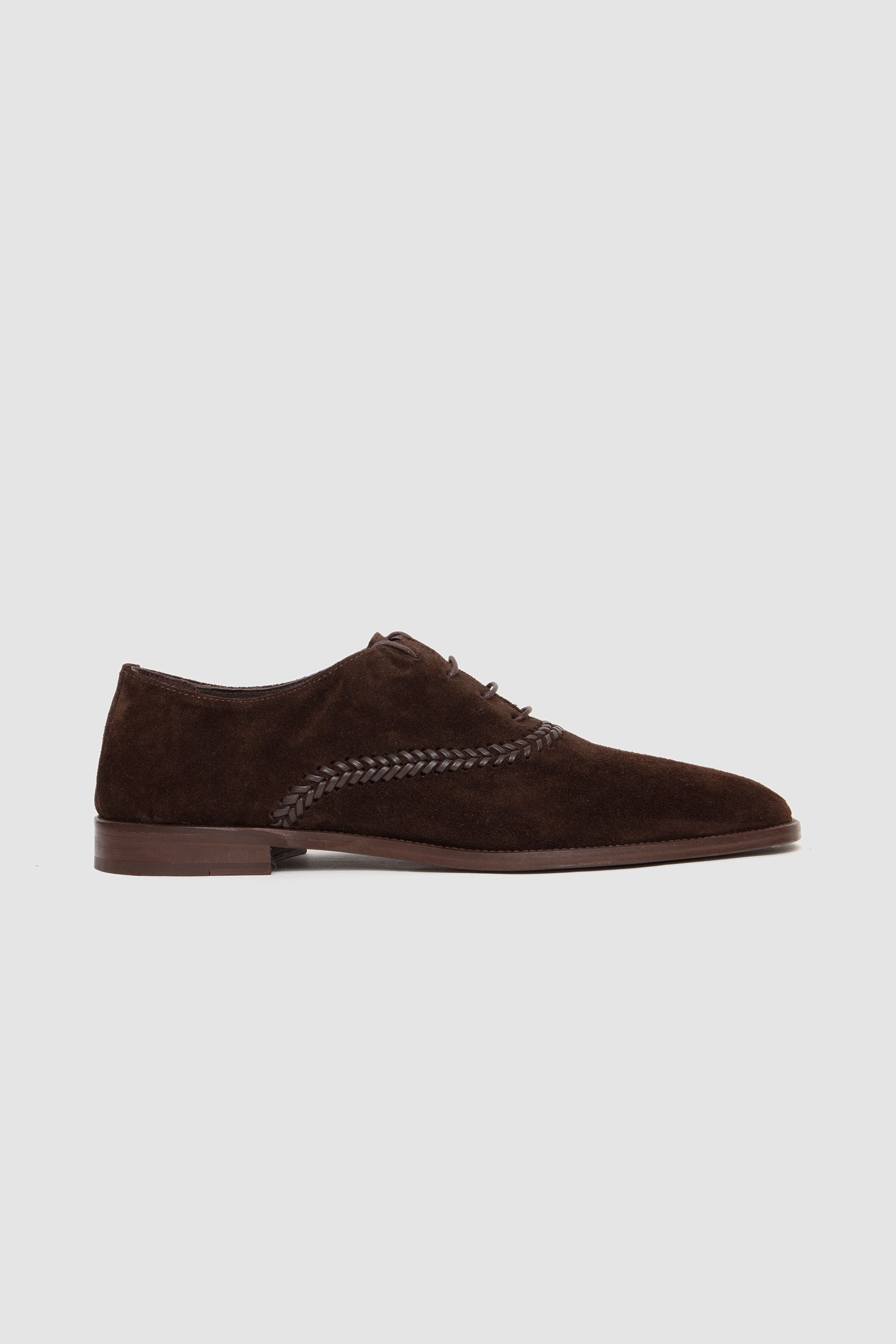 Sastre Lace Up Suede Dark Brown