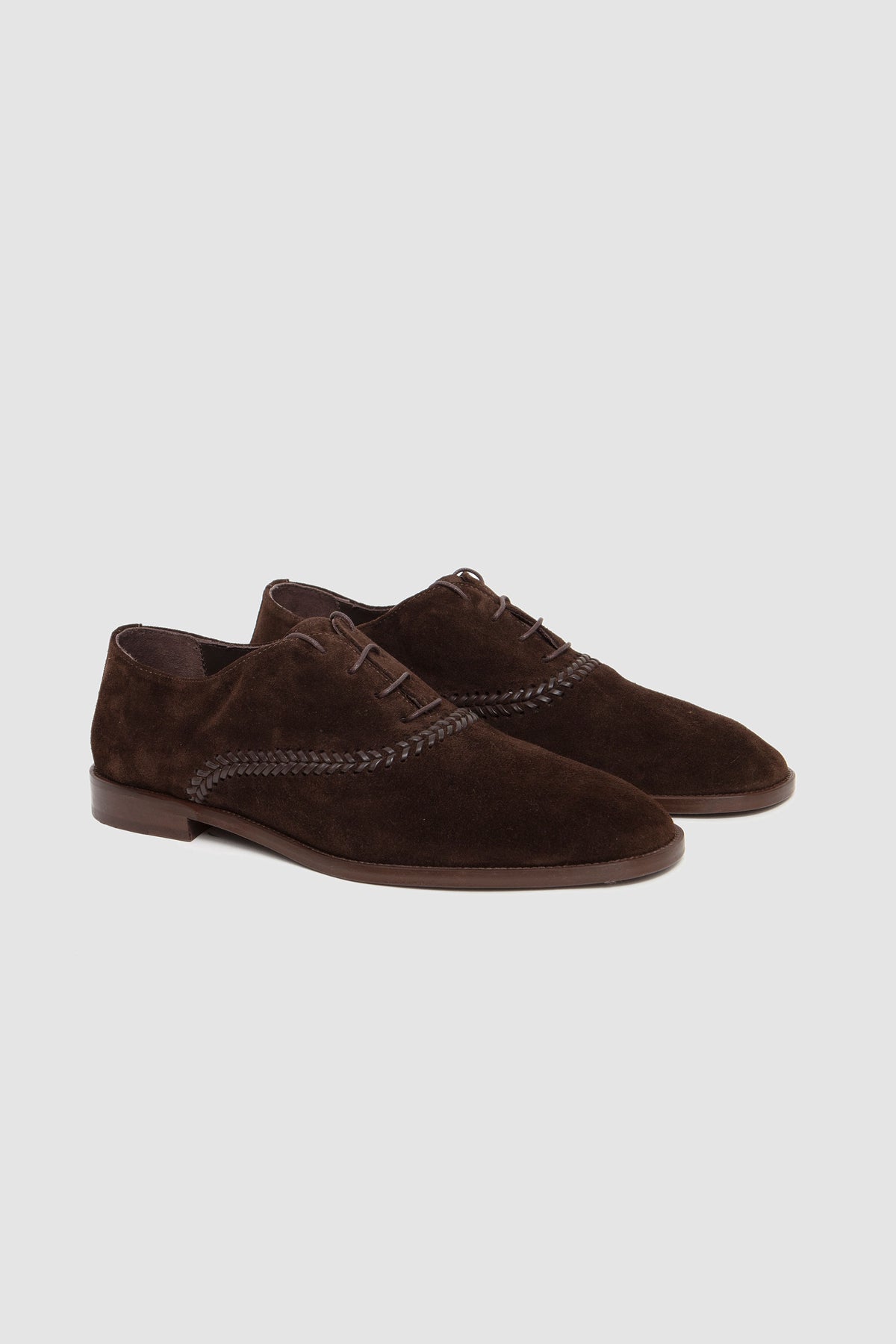 Sastre Lace Up Suede Dark Brown_2