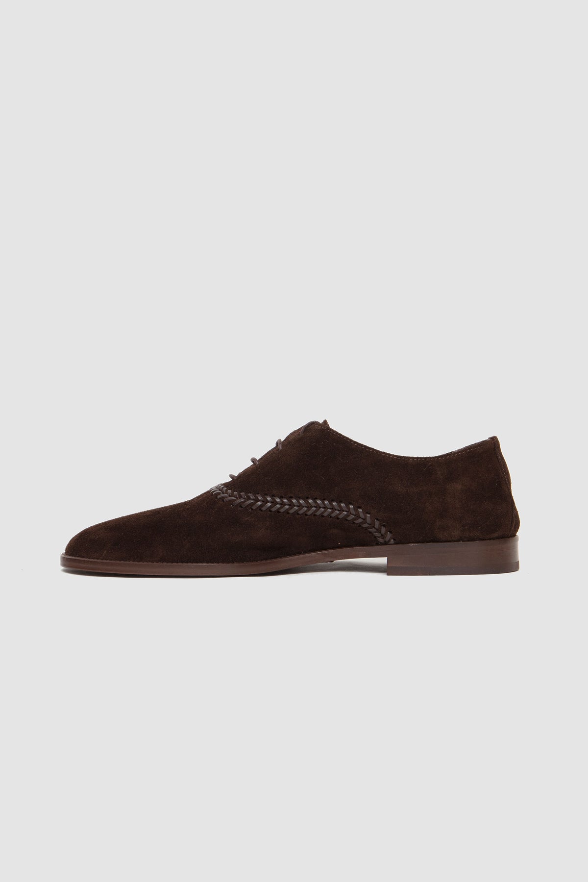 Sastre Lace Up Suede Dark Brown_4