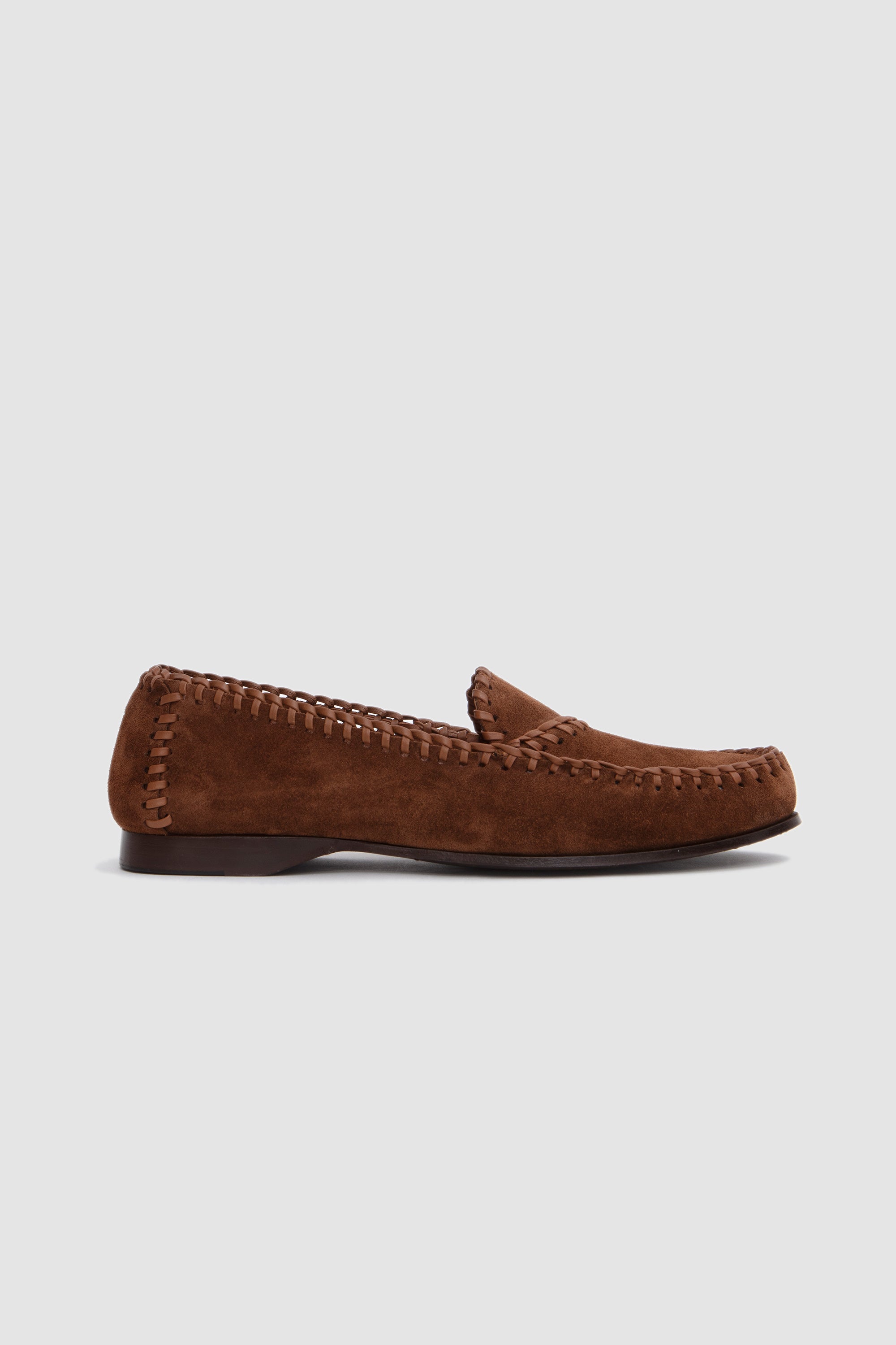 Sastre Suede Slip-On Loafer Tan