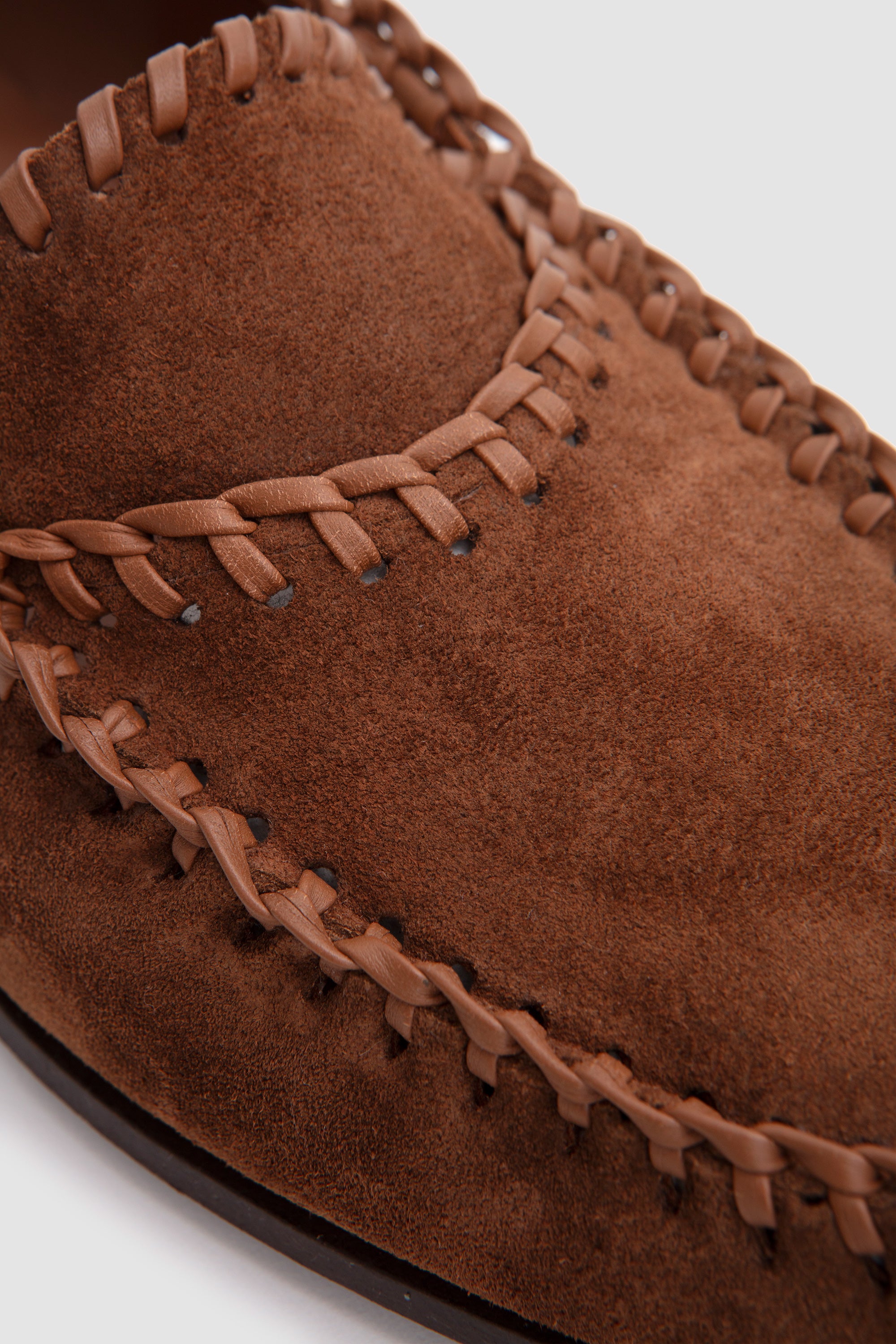 Sastre Suede Slip-On Loafer Tan_5