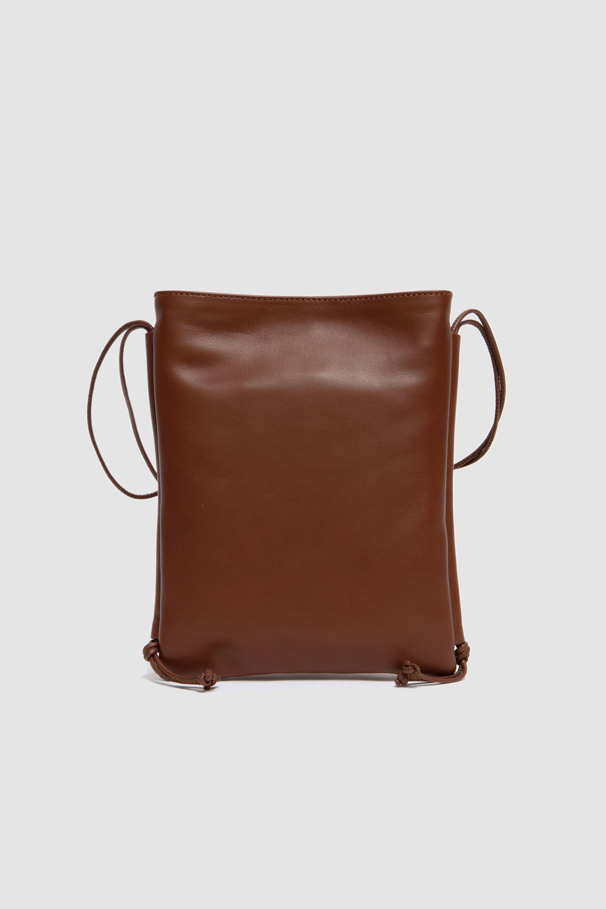 Trena Flat Square Crossbody Bag Chestnut_4