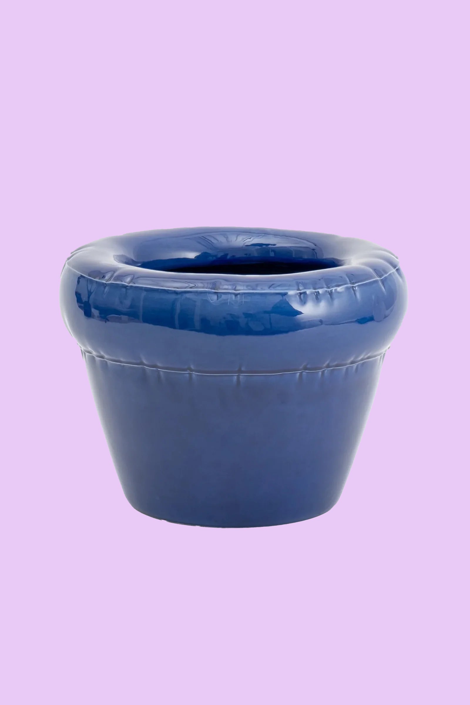Planter Pierre Indigo Gloss