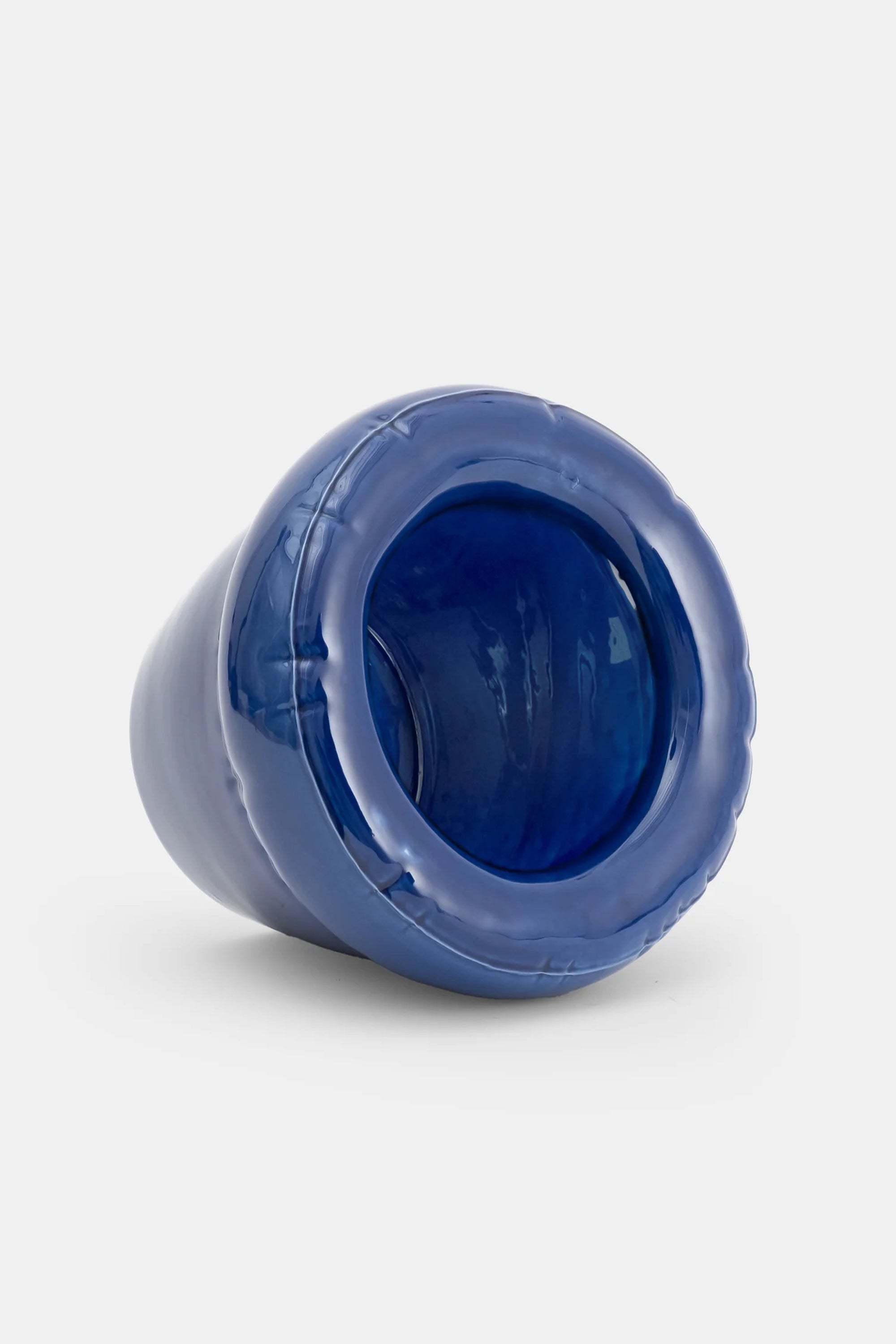 Planter Pierre Indigo Gloss