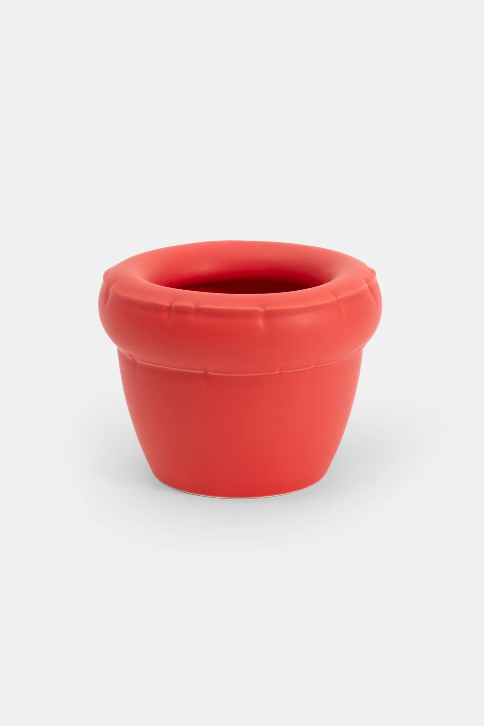 Small Planter Louis Coral Matte