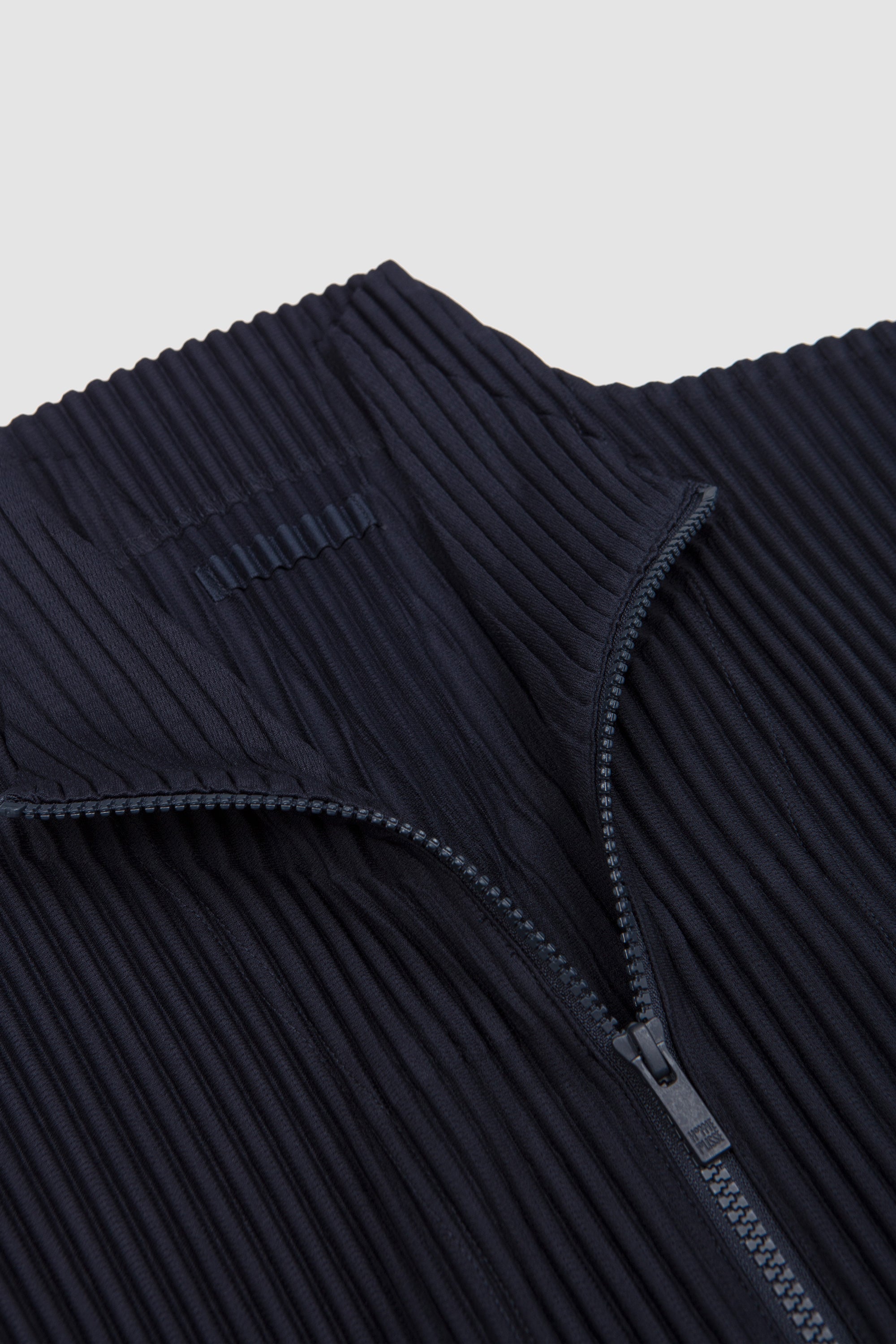 Basics Zip-Up Cardigan Navy