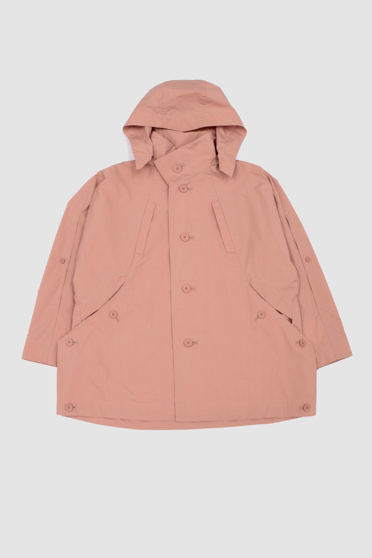 Slit Coat Blouson Natural Wine Red_1