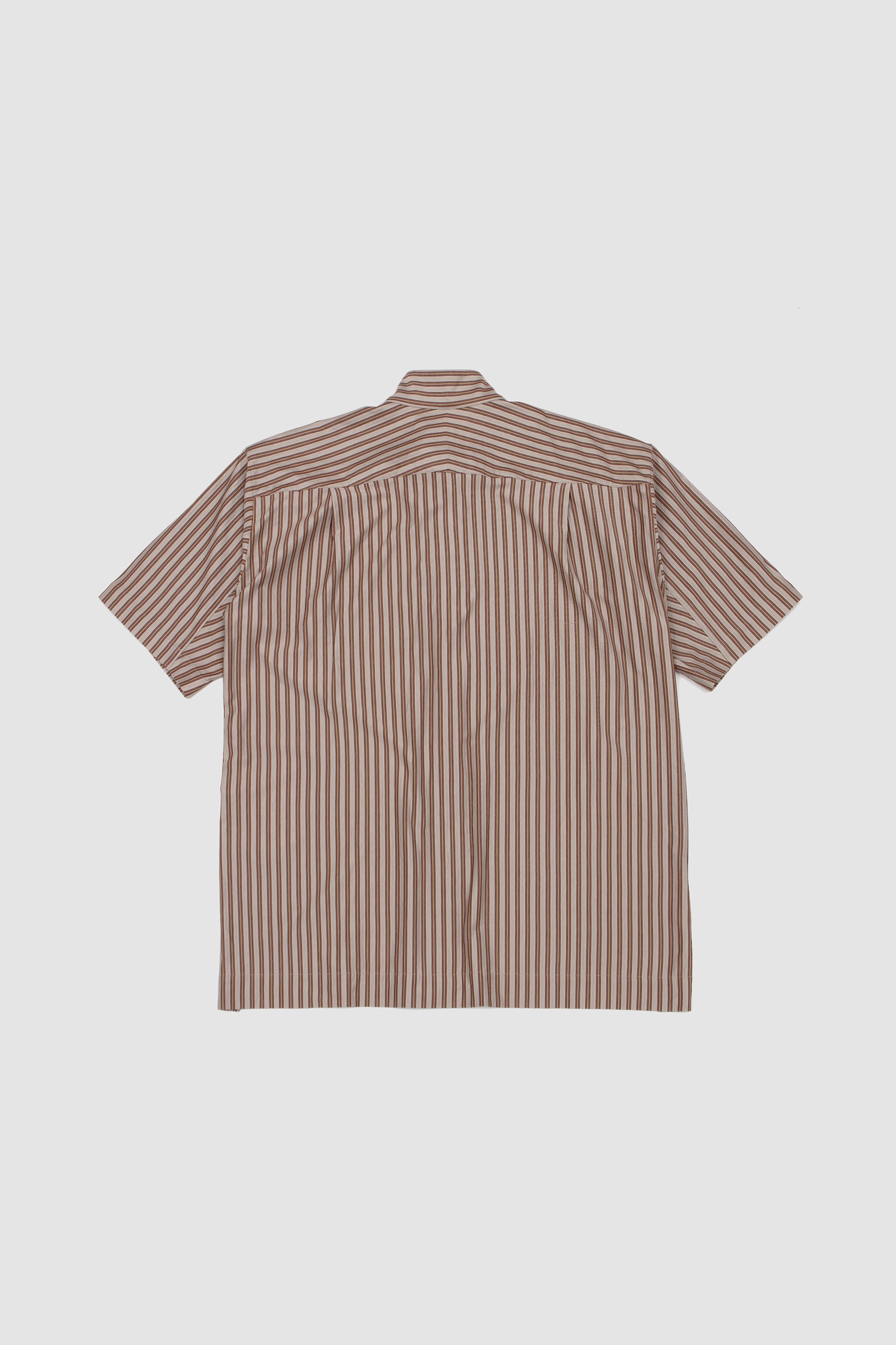 Stripe Jersey Shirt Brown_4