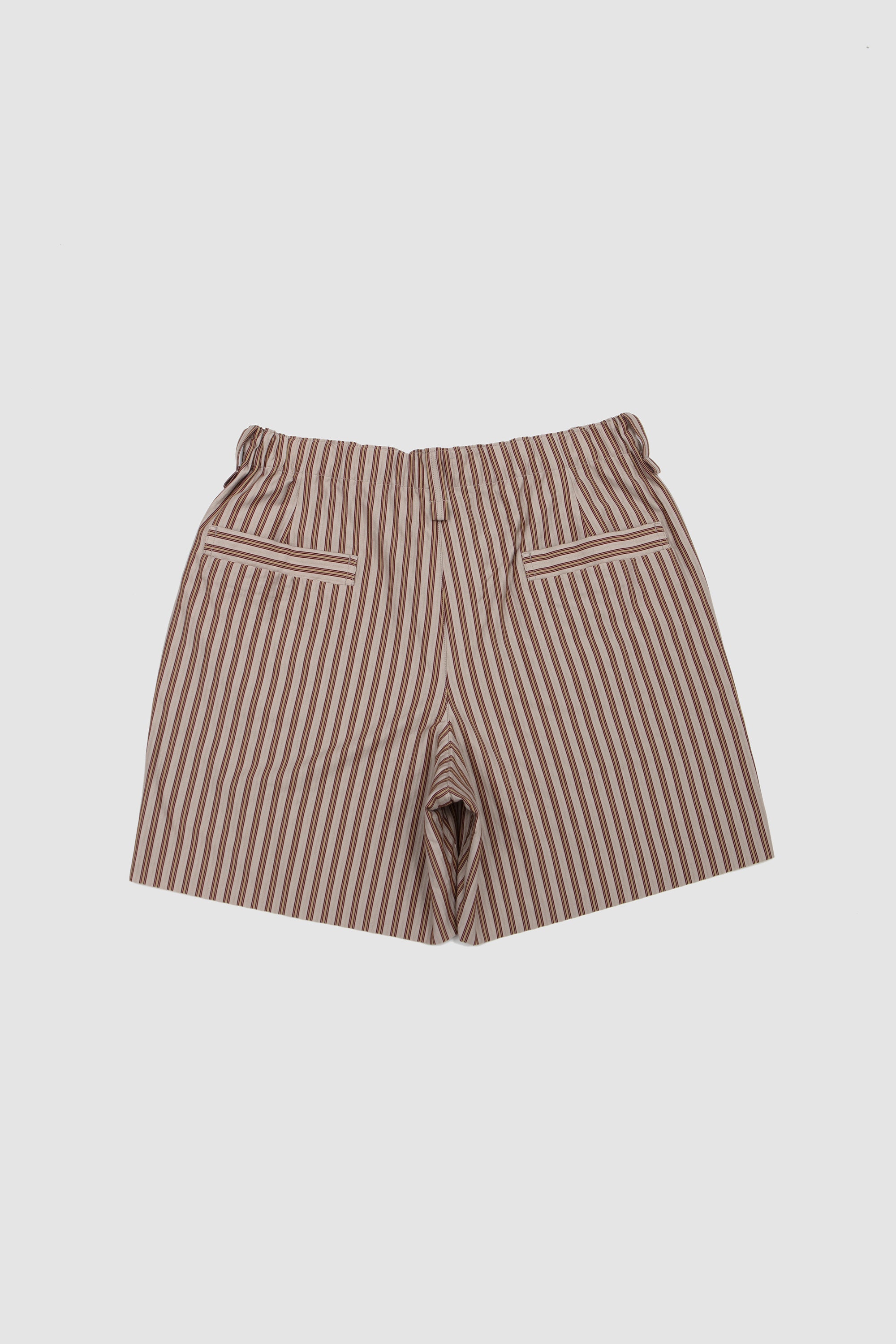 Stripe Jersey Trousers Brown_4