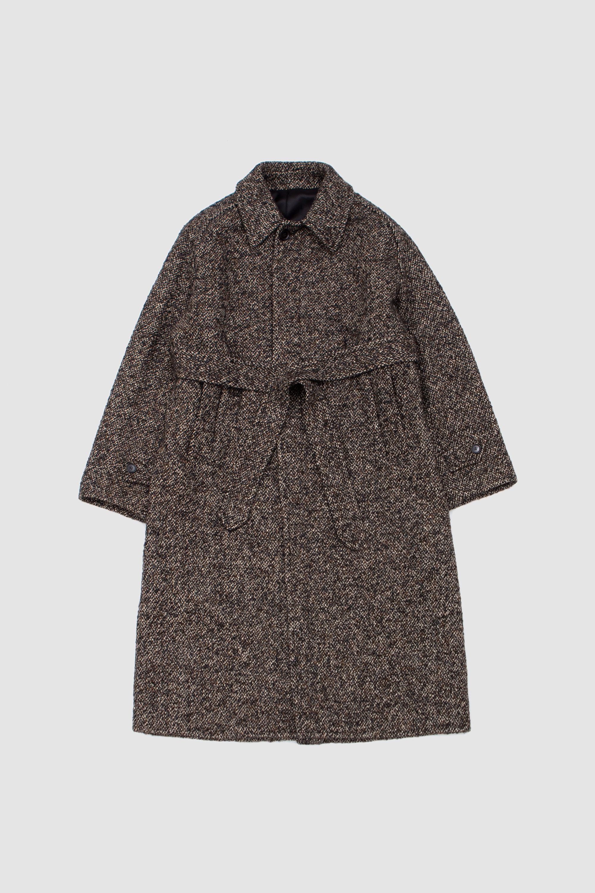 SPORTIVO [Wool kid mohair hop sack jacket dark navy]