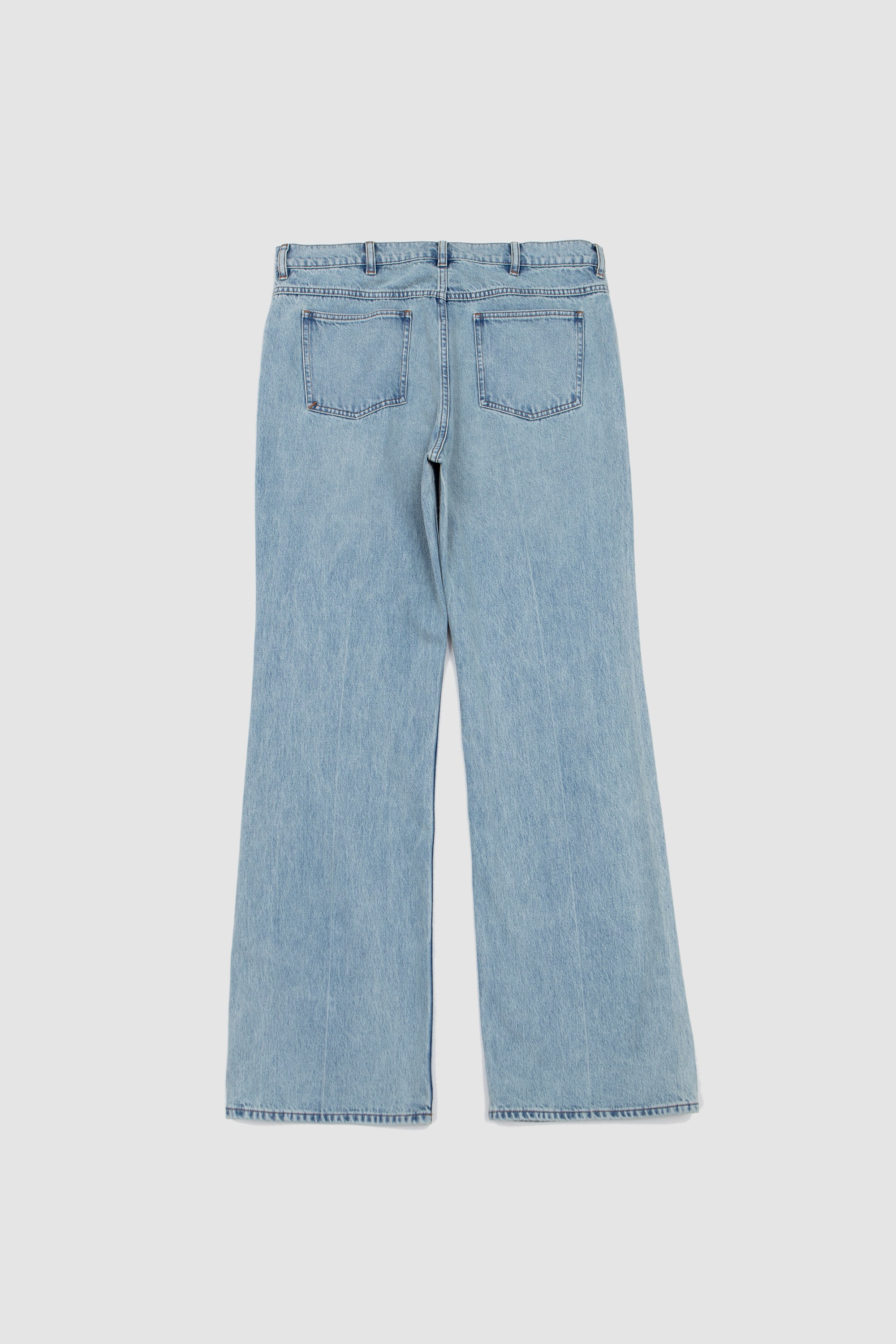 Flared Jeans Light Blue Stone Wash_3