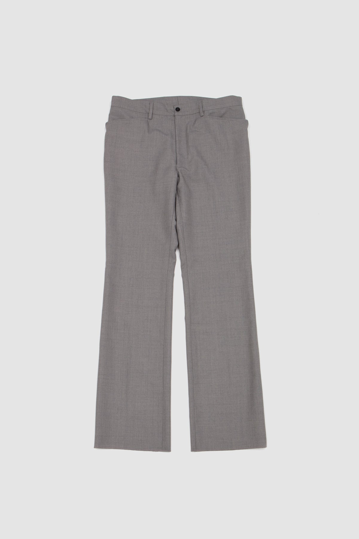 Flared Trousers Dove Grey