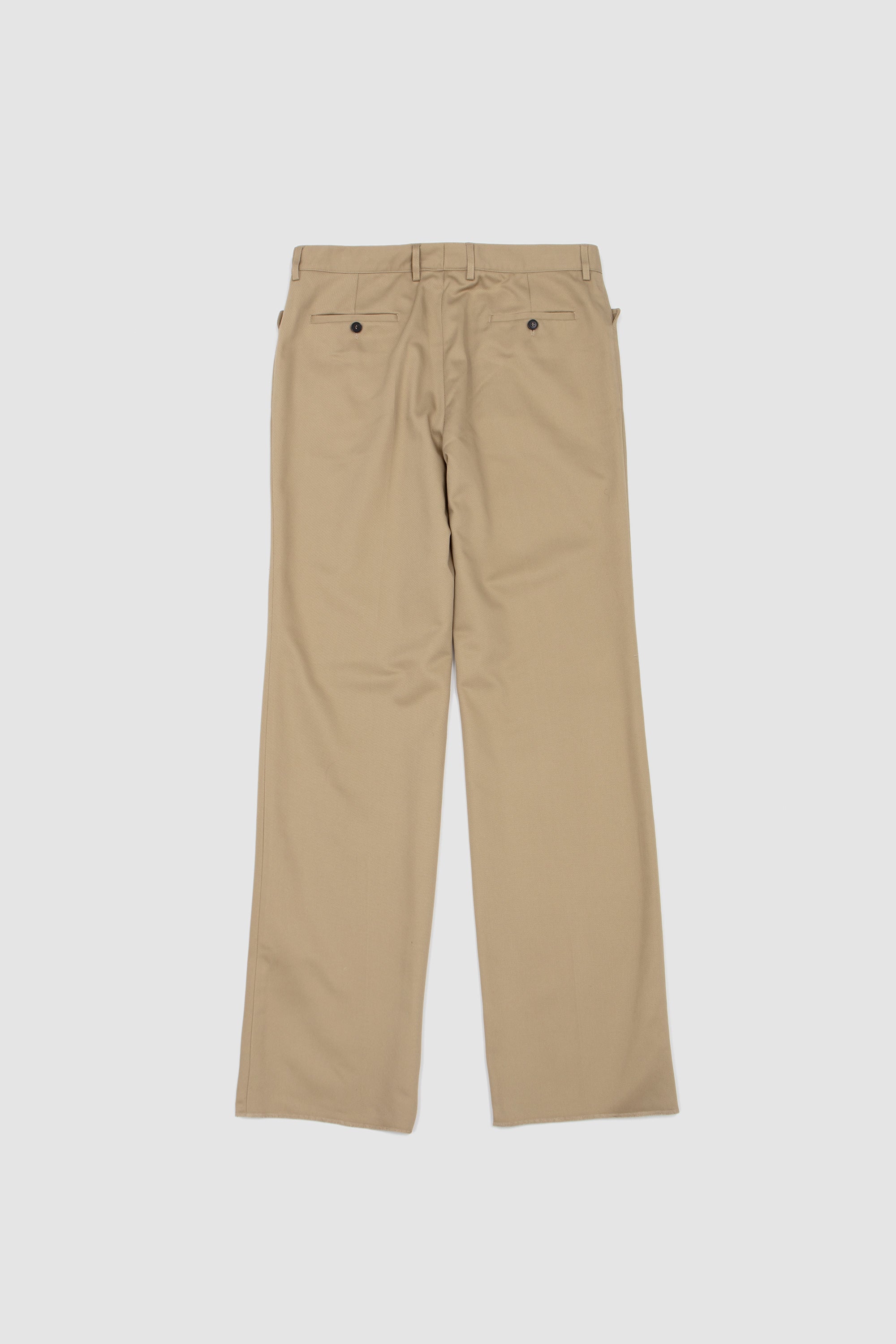 Flared Trousers Beige_4