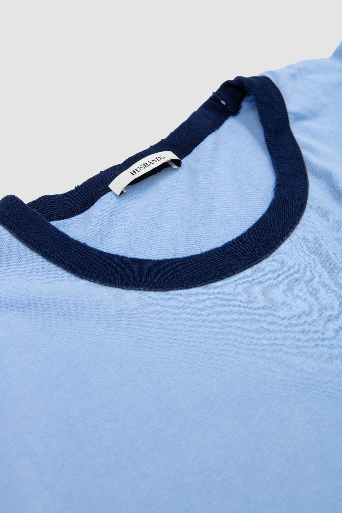 Ringer T-Shirt Light Blue/ Navy_2