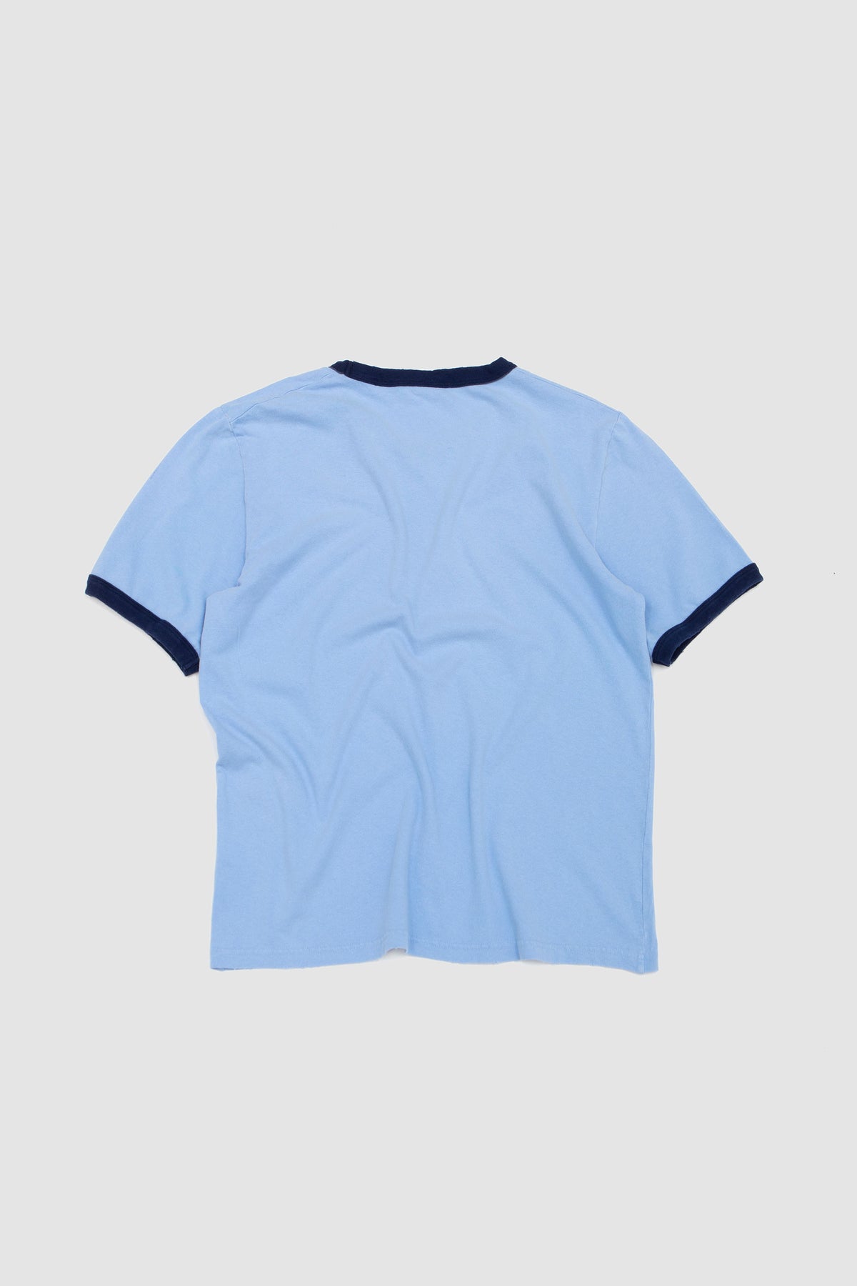 Ringer T-Shirt Light Blue/ Navy_4