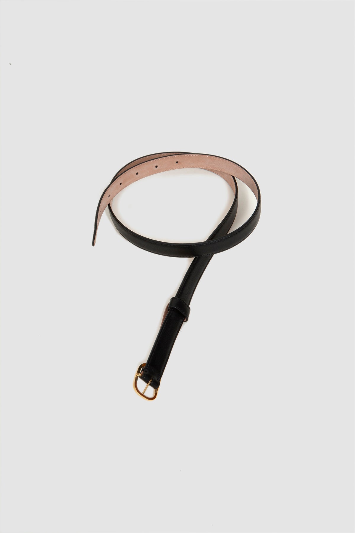 Thin Belt Nappa Black_2