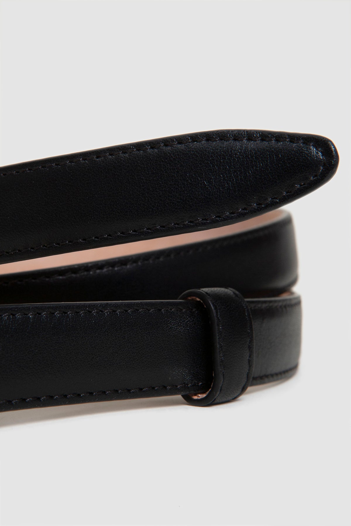 Thin Belt Nappa Black_4