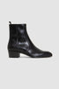 SPORTIVO STORE_Zipped Boots in German Box Calfskin Black