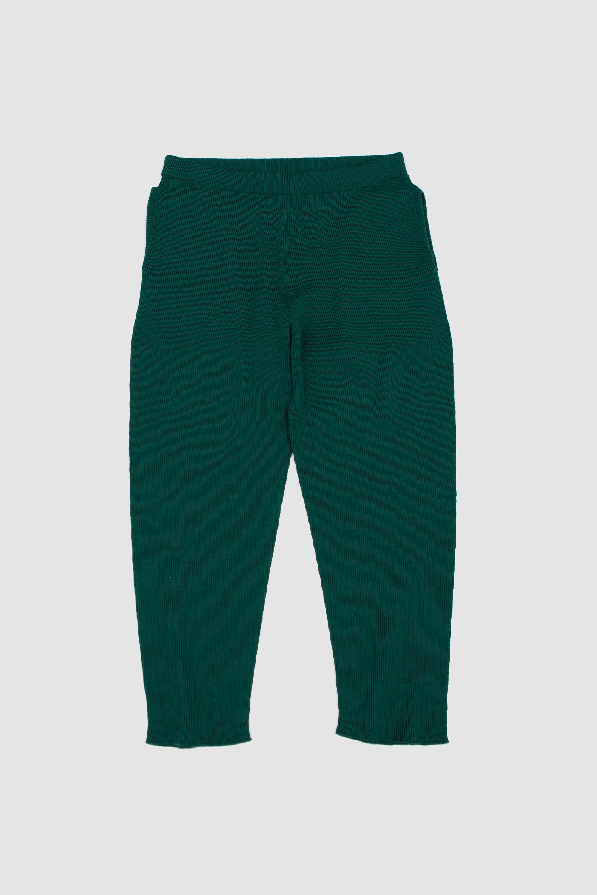 Basic Knit Trouser Green_1