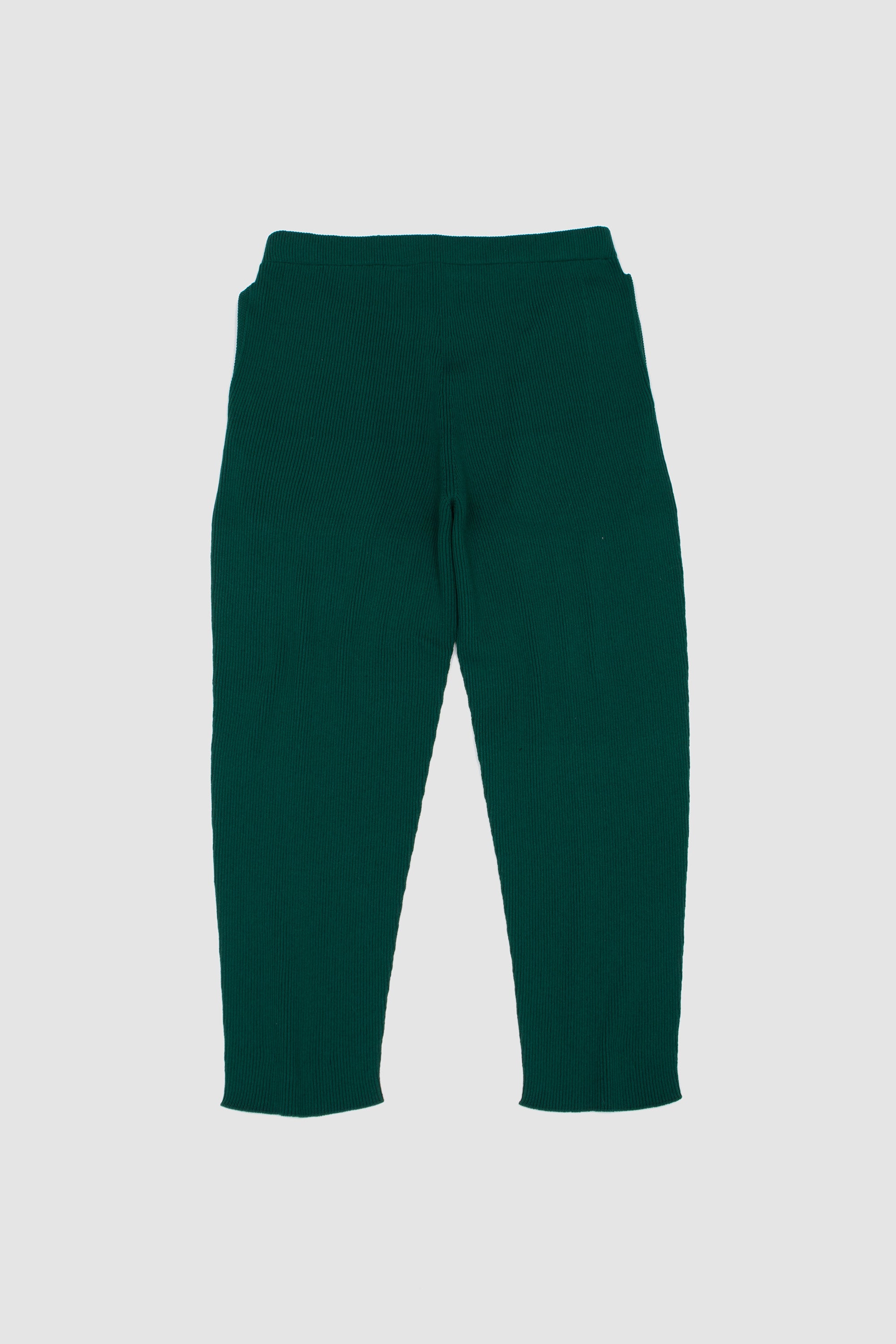 Basic Knit Trouser Green_4