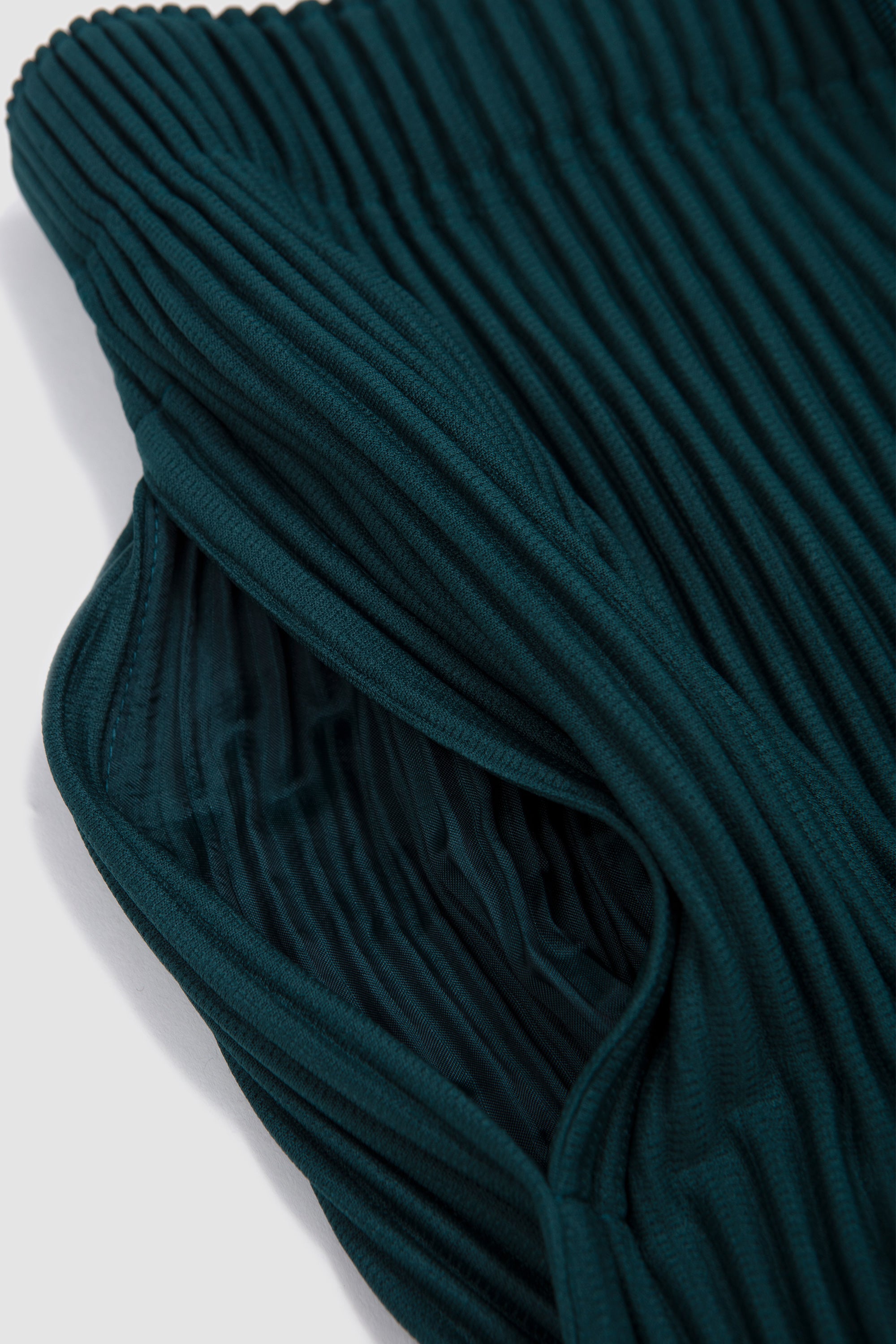 Color Pleats 1 Trousers Ocean Blue_5