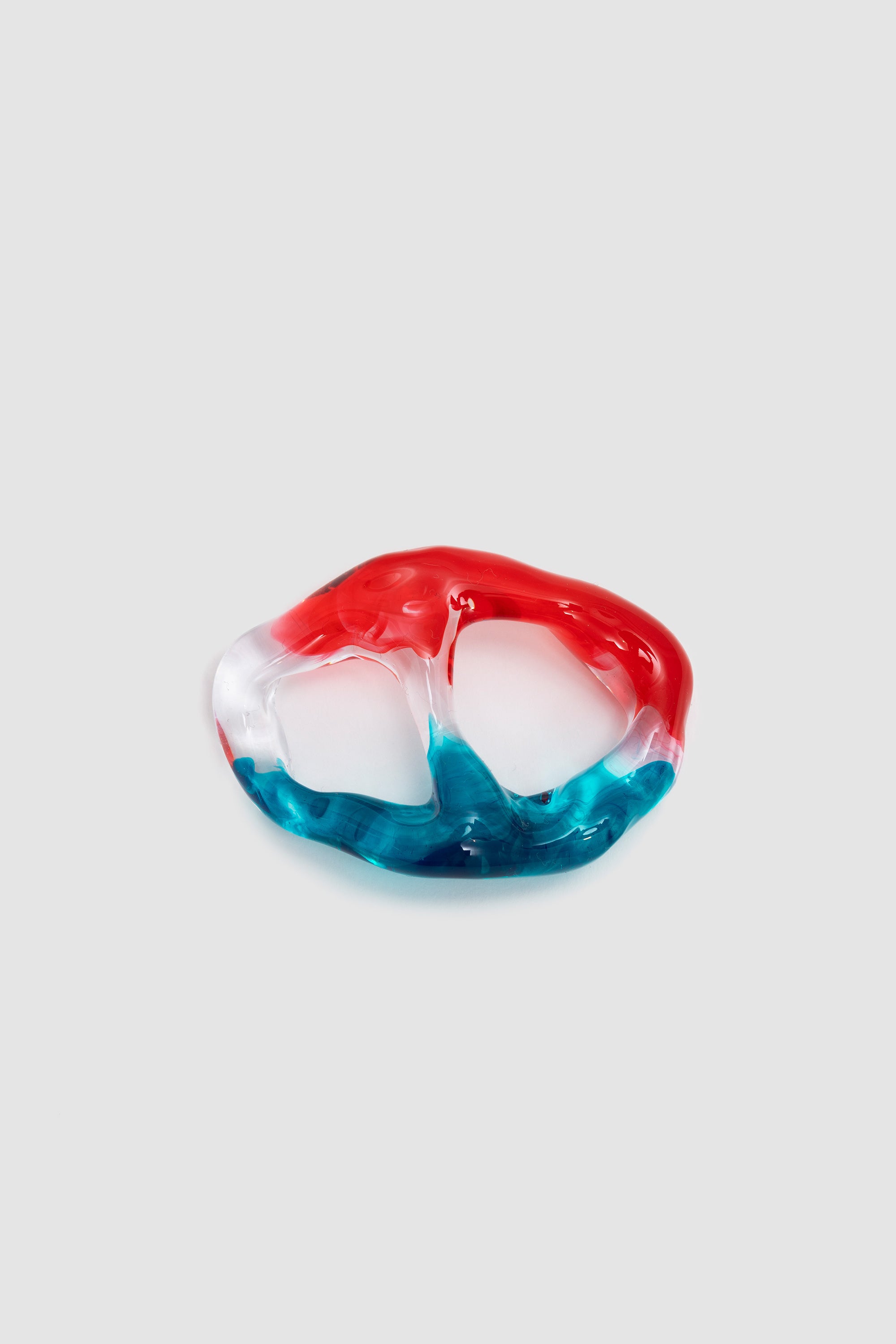 Crystalline Stole Buckle Red/ Blue