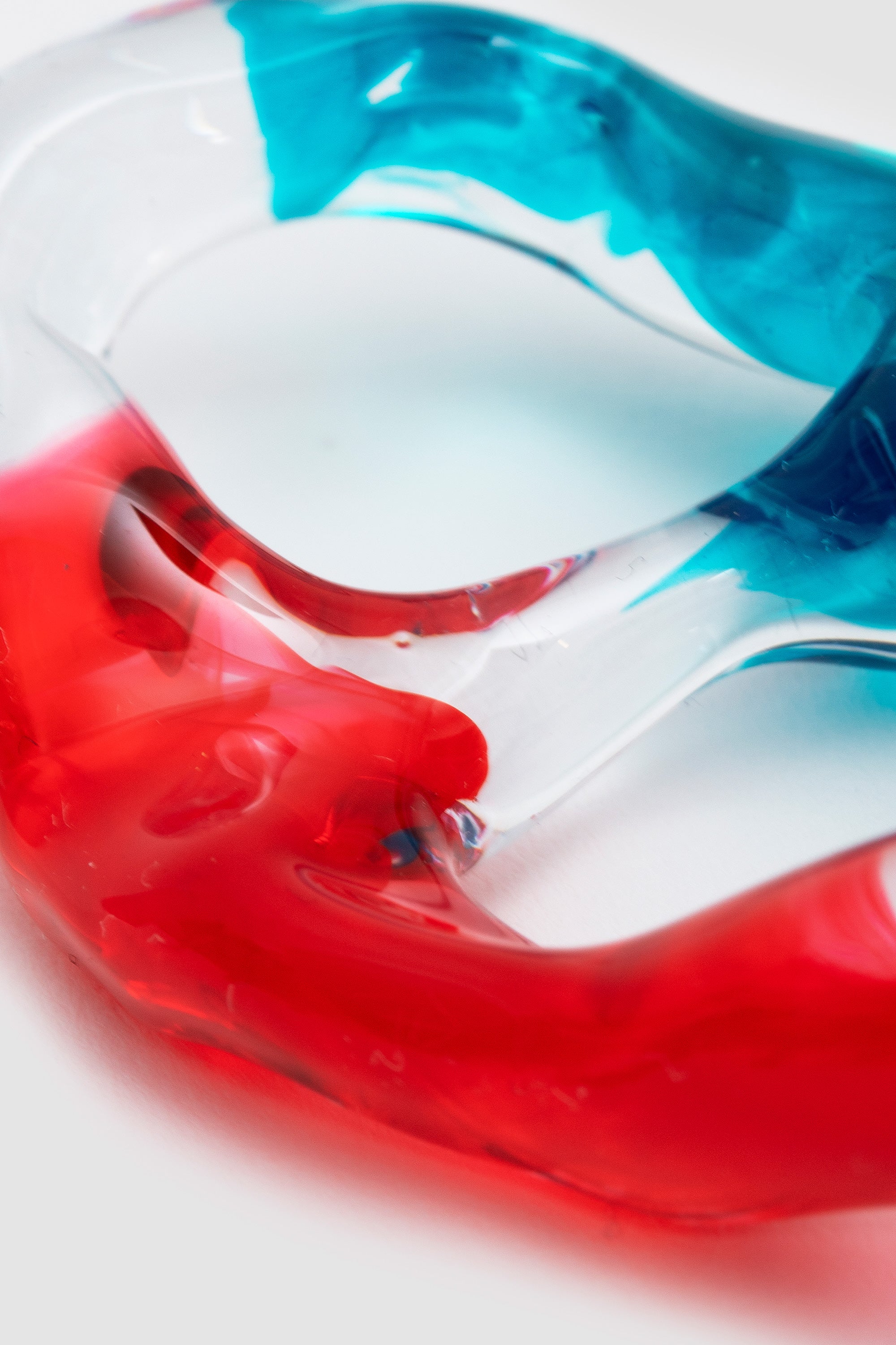 Crystalline Stole Buckle Red/ Blue