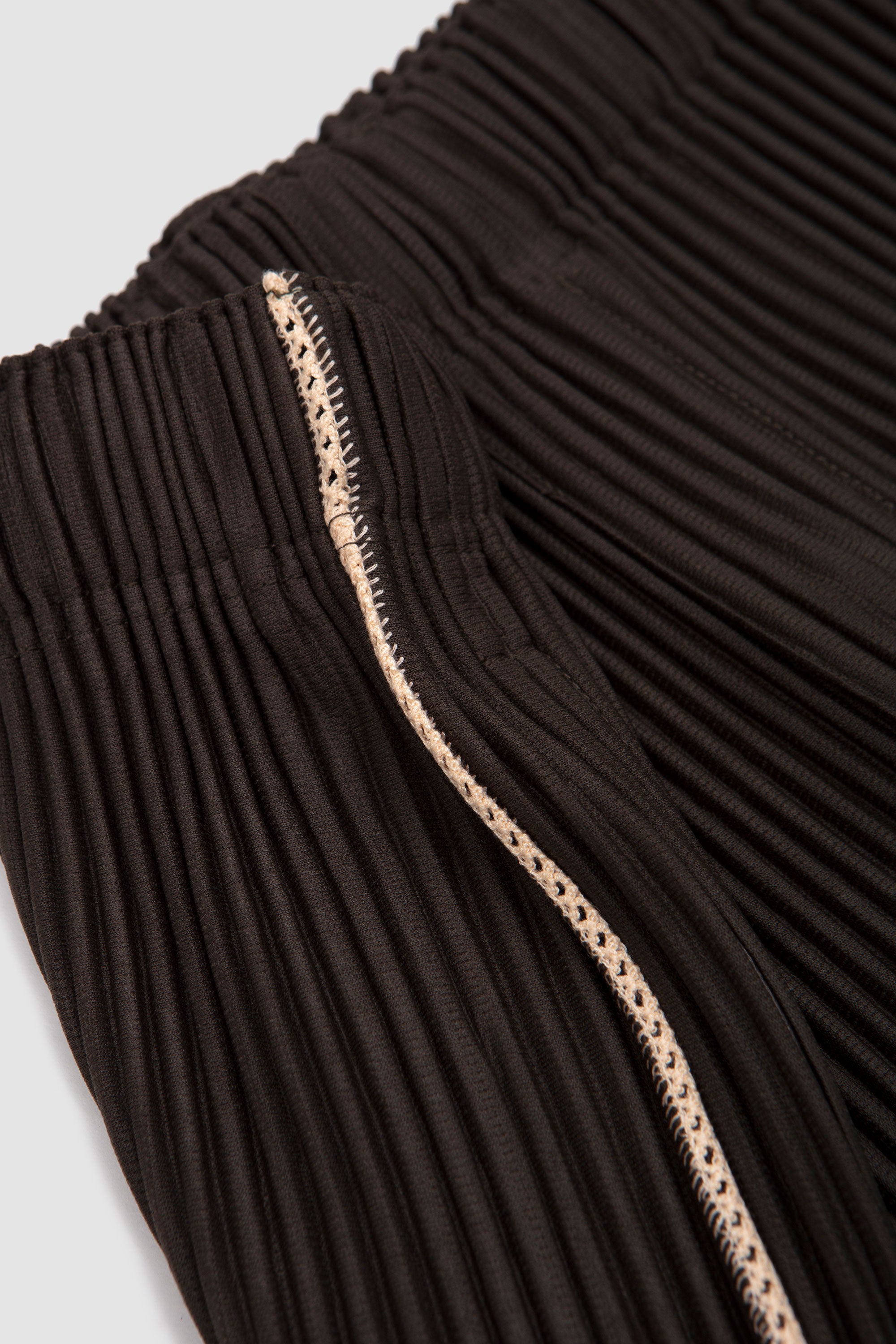 Embroidery Stripes Shade Greyish Brown_2