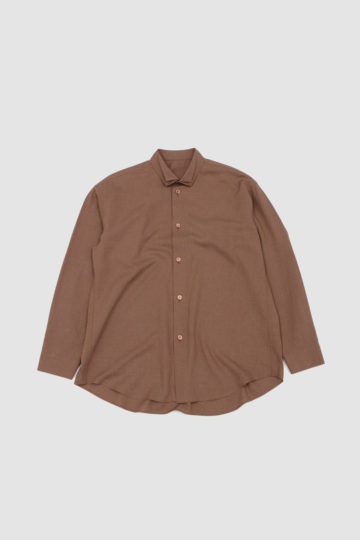 Pl Ramie Shirt Brown