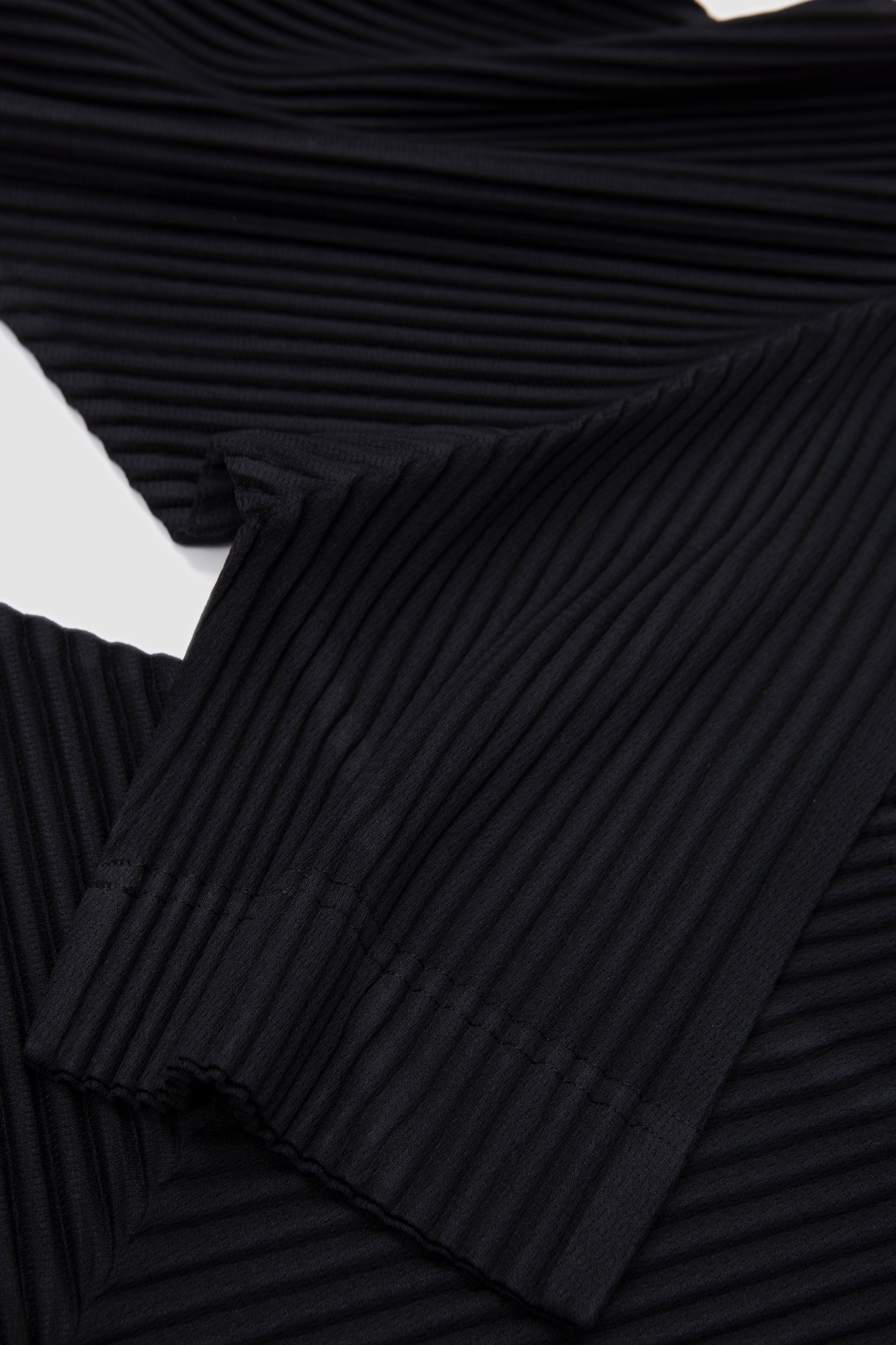Pleats Bottoms Trousers 1 Black_7