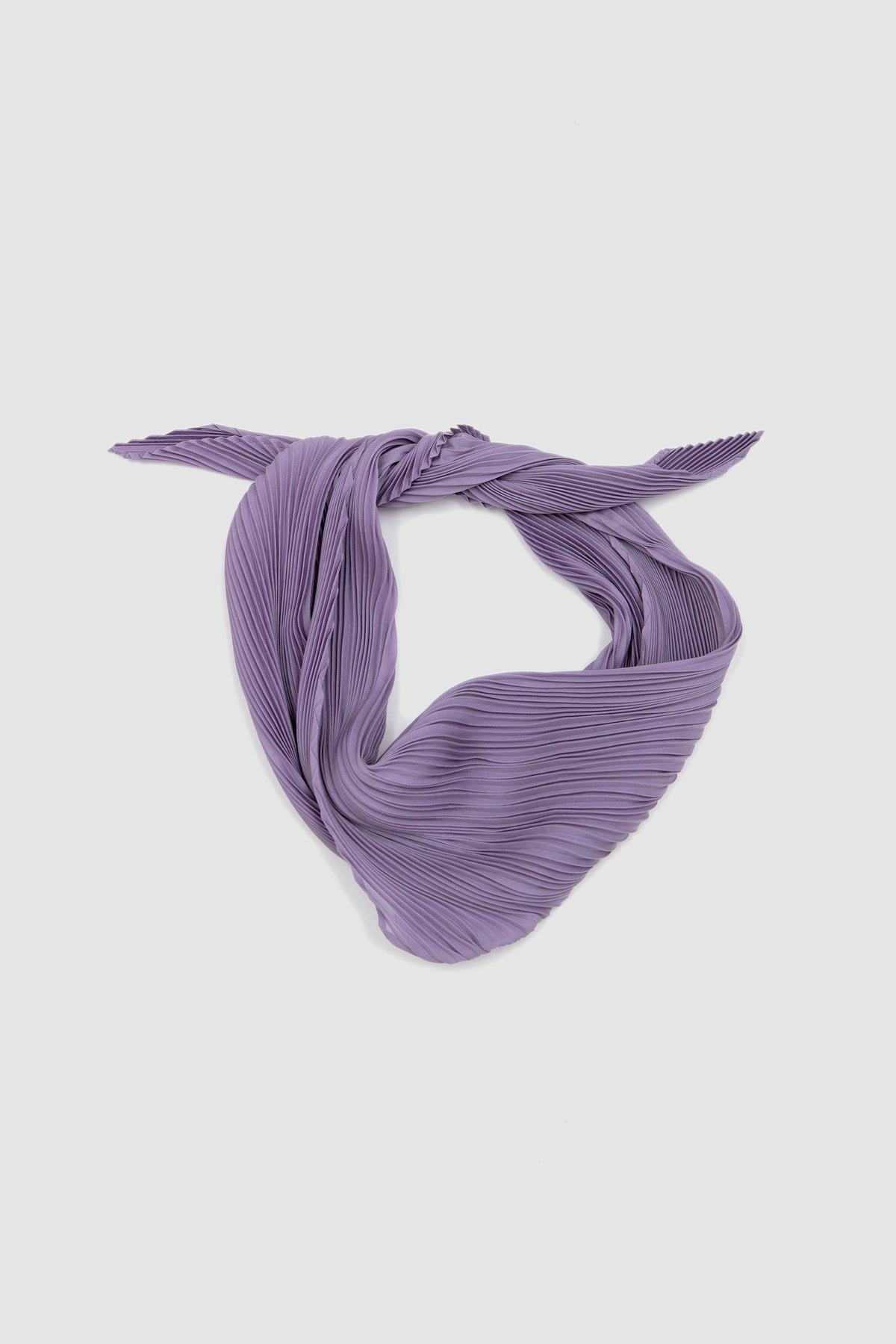 Pleats Stole Purple_2
