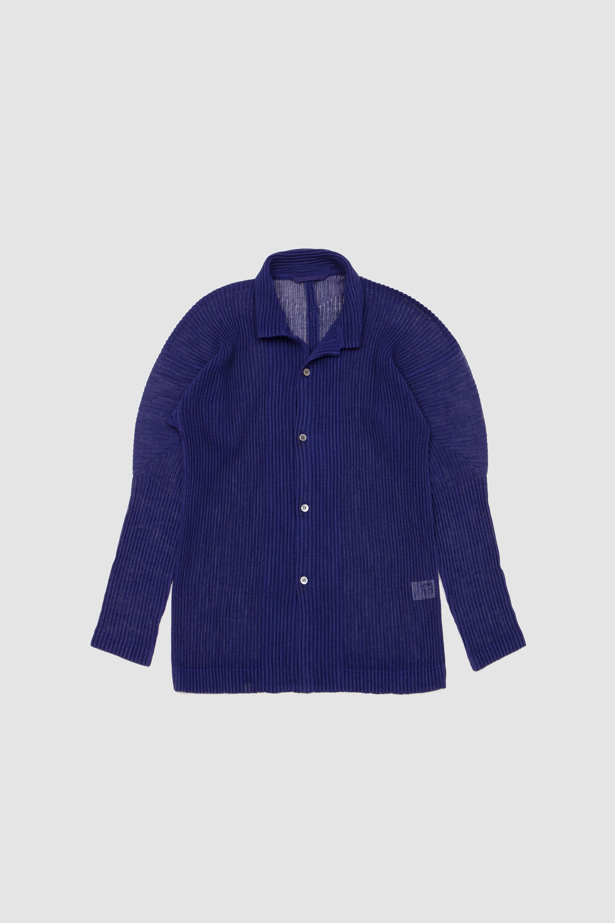 Rustic Mesh Shirt Blue