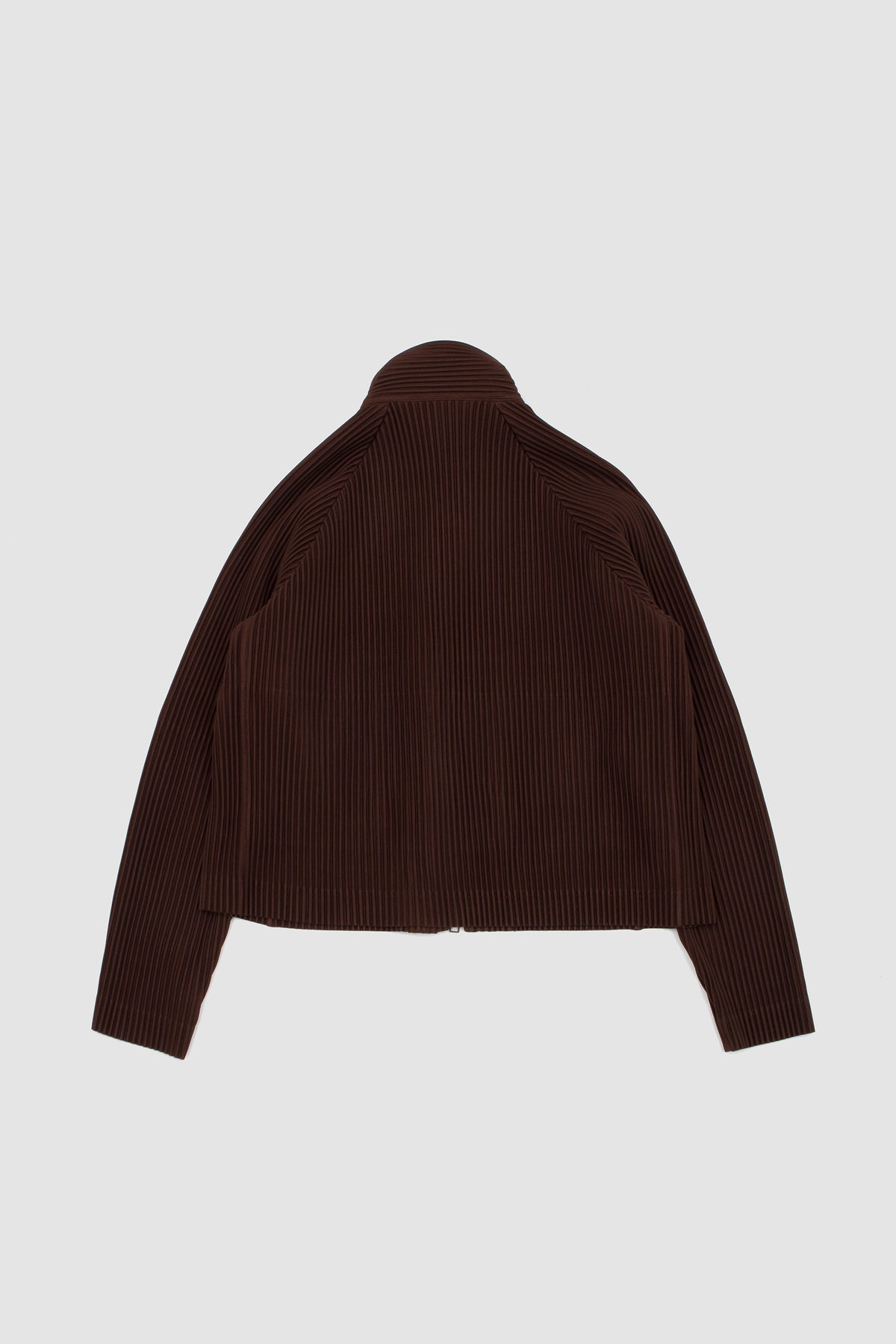 Tailored Pleats 1 Blouson Shadow Brown_4